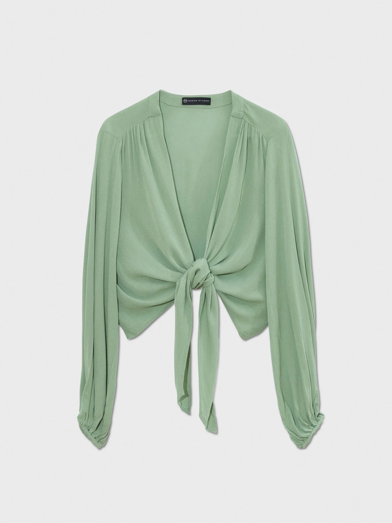 Ashleigh Gauze Wrap Top - Image 3