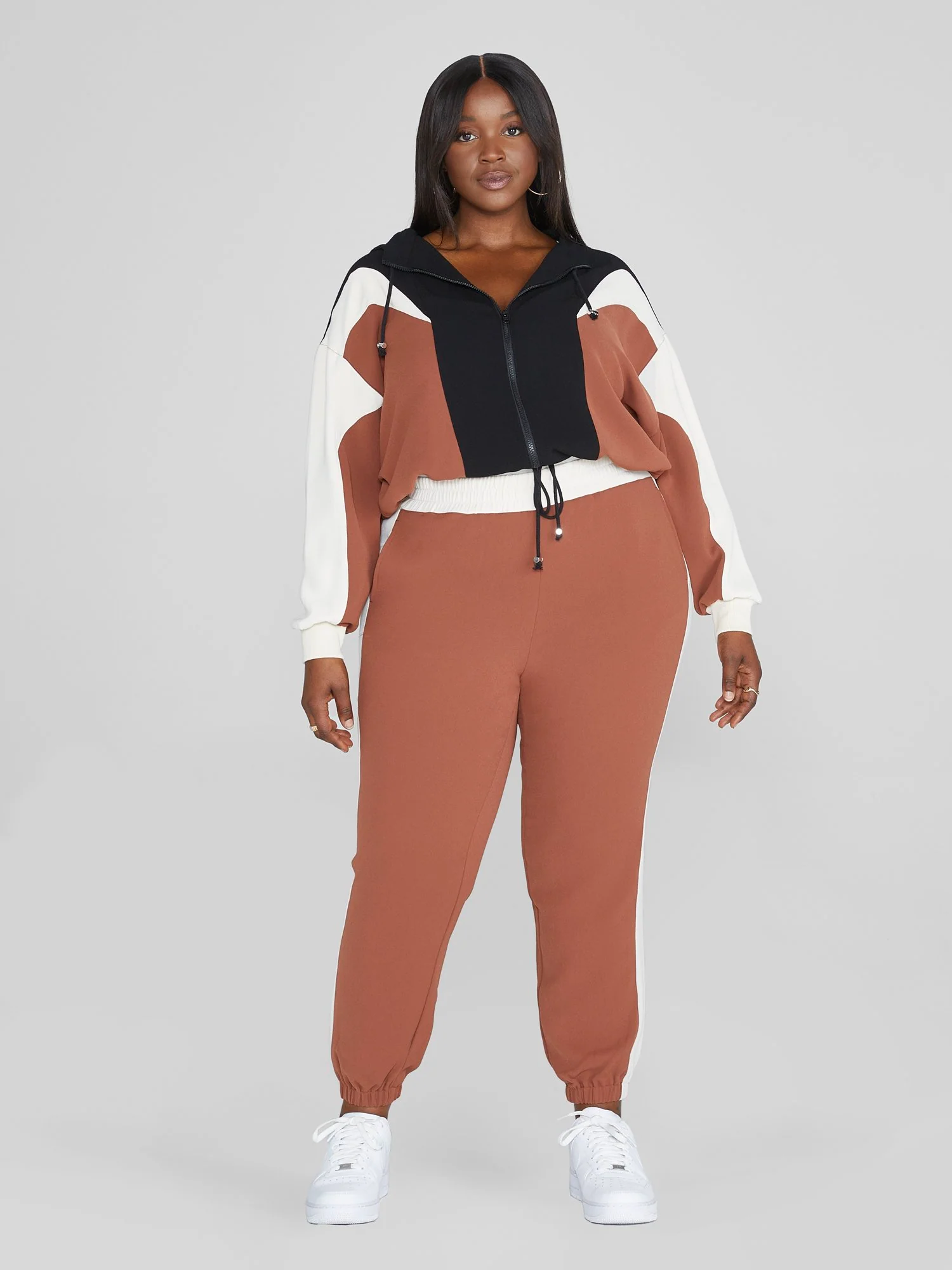 Audrina Colorblock Jogger Pants - Image 3