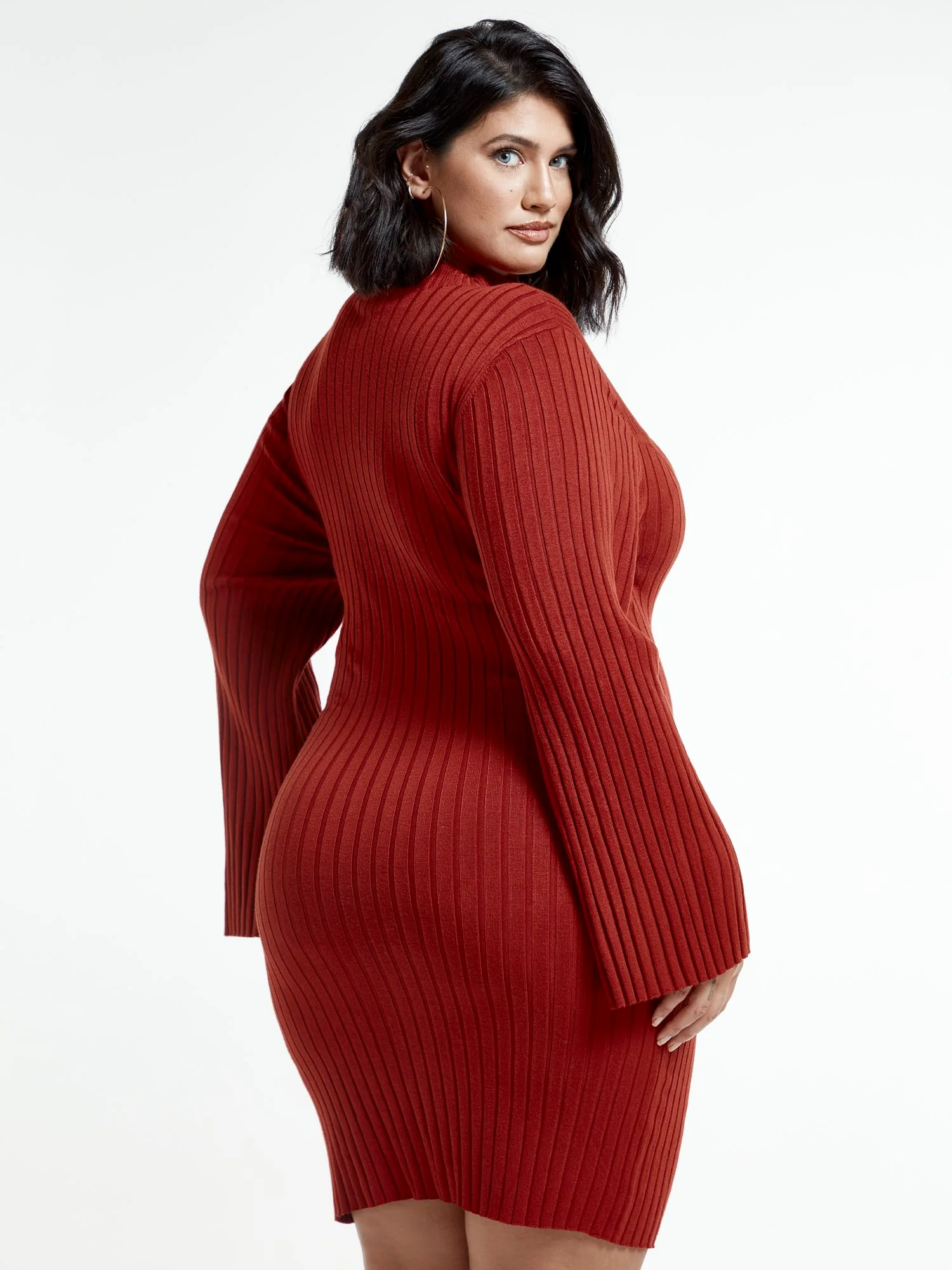 Aviana Cutout Sweater Dress - Image 3