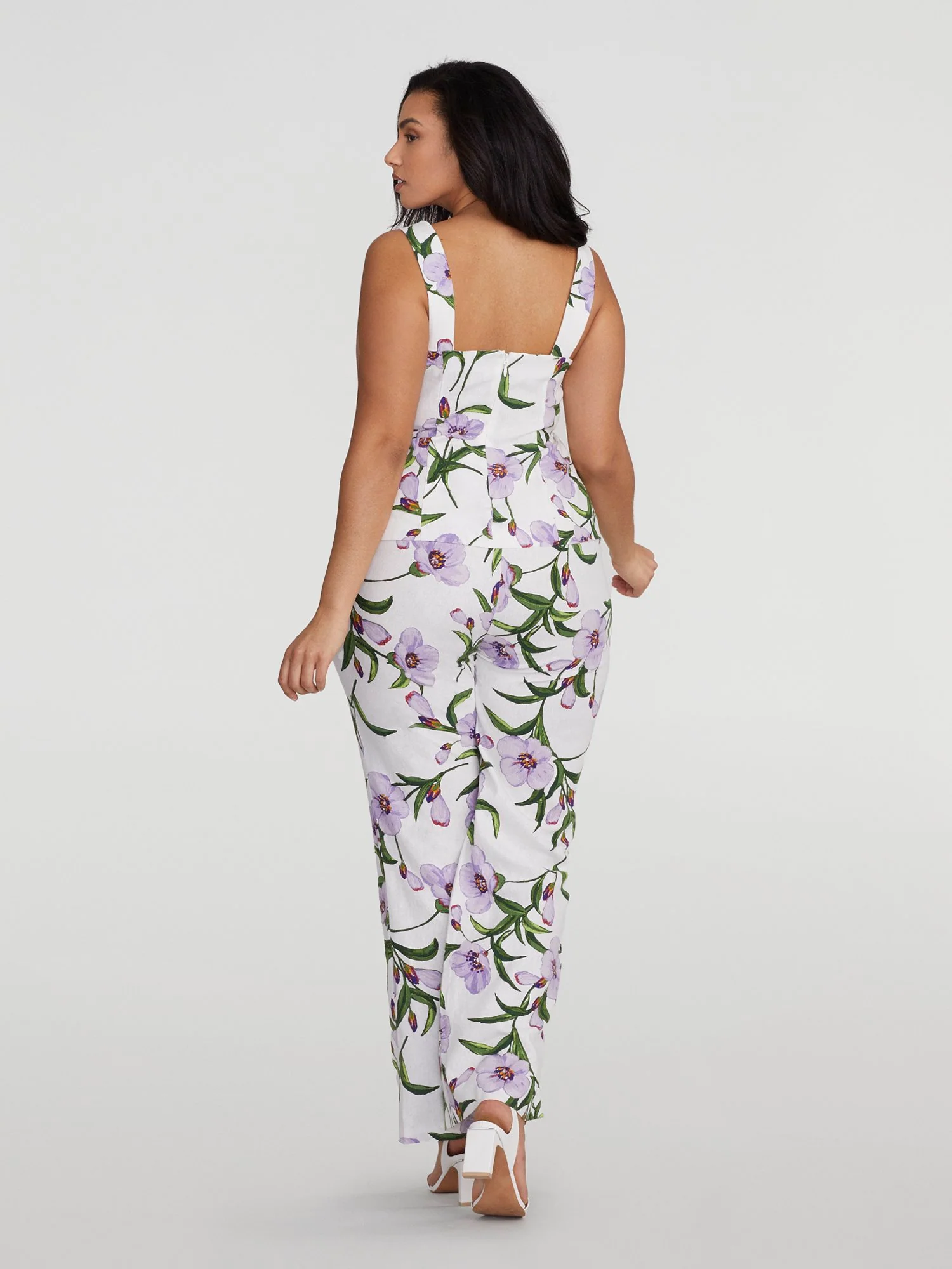 Balee Floral Print Pants - Image 3