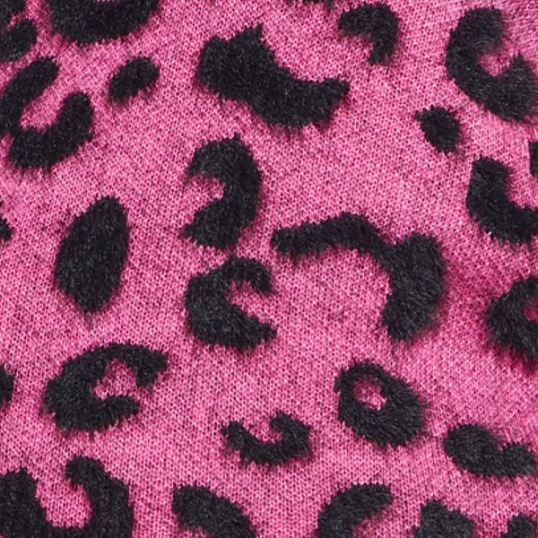 Bernadette V-neck Animal Print Pullover Sweater - Image 6