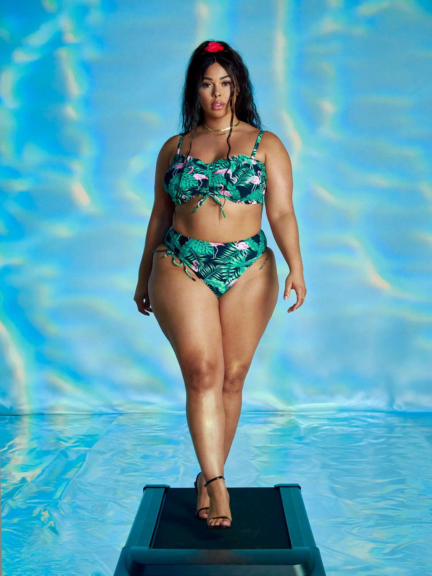 Brianna Ruched Bikini Top - Tabria Majors x FTF