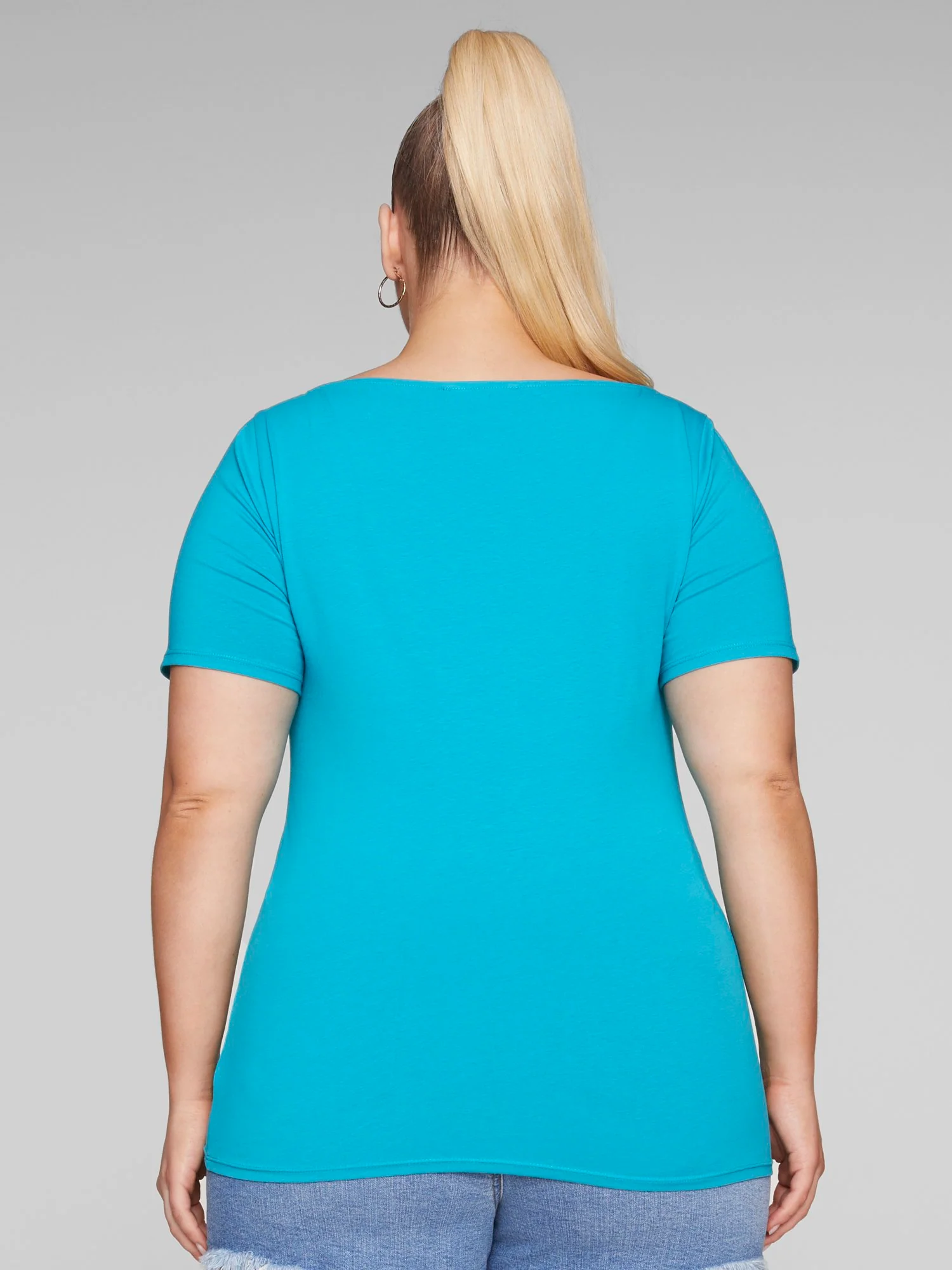 Brielle Bateau Neck Knit Tee - Image 17
