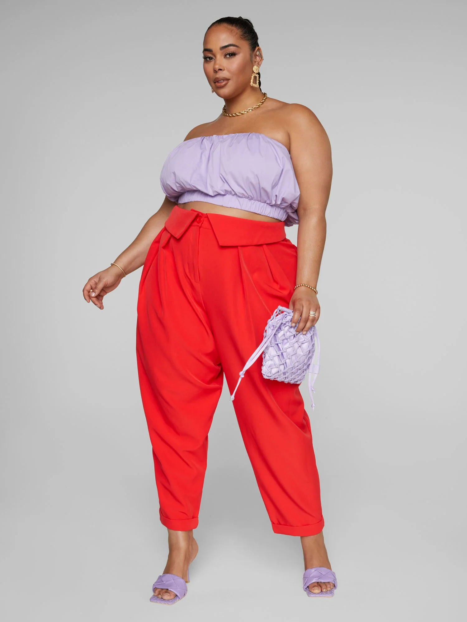 Brooke Foldover Waist Pants - Gabi Fresh x FTF - Image 3