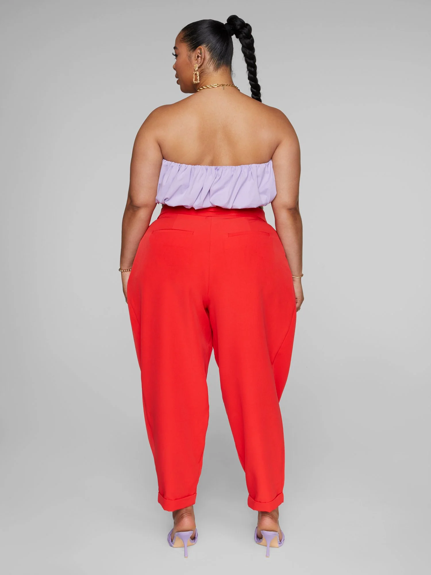 Brooke Foldover Waist Pants - Gabi Fresh x FTF - Image 4