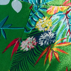 Carmen Off The Shoulder Tropical Print Blouse - Image 8