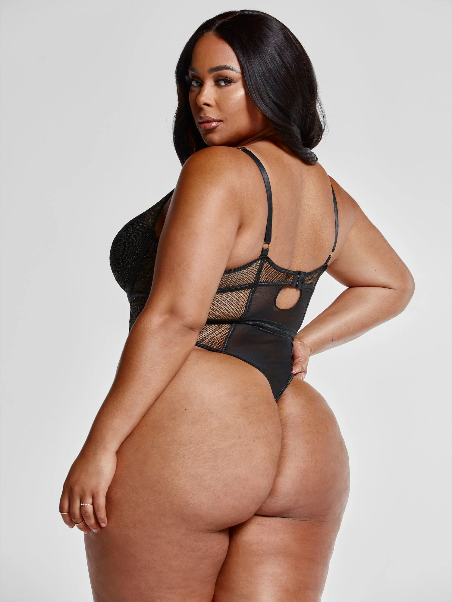 Carolina Mesh Panel Bodysuit - Image 3