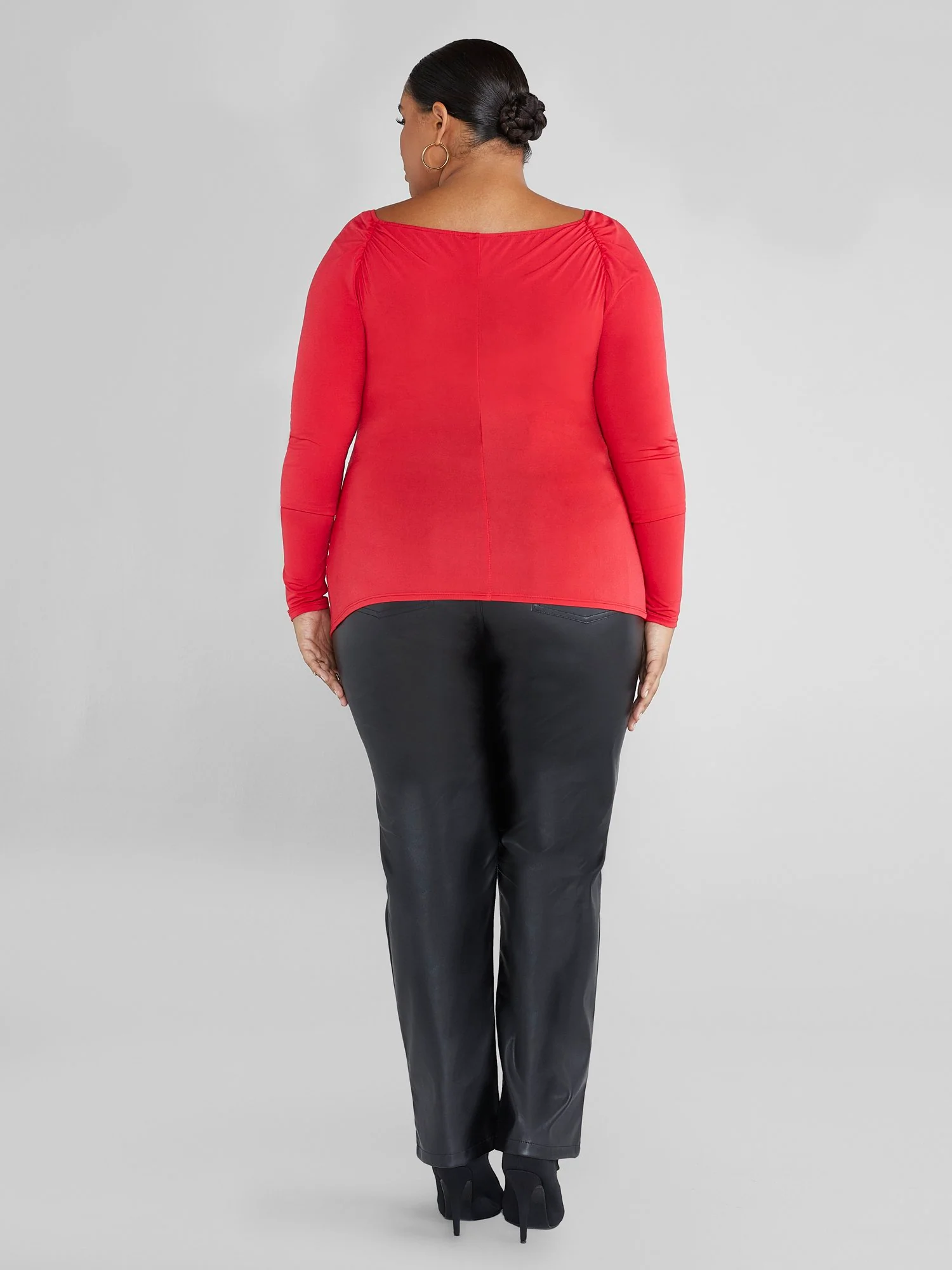 Carolina Off-The-Shoulder Ruched Top - Image 4