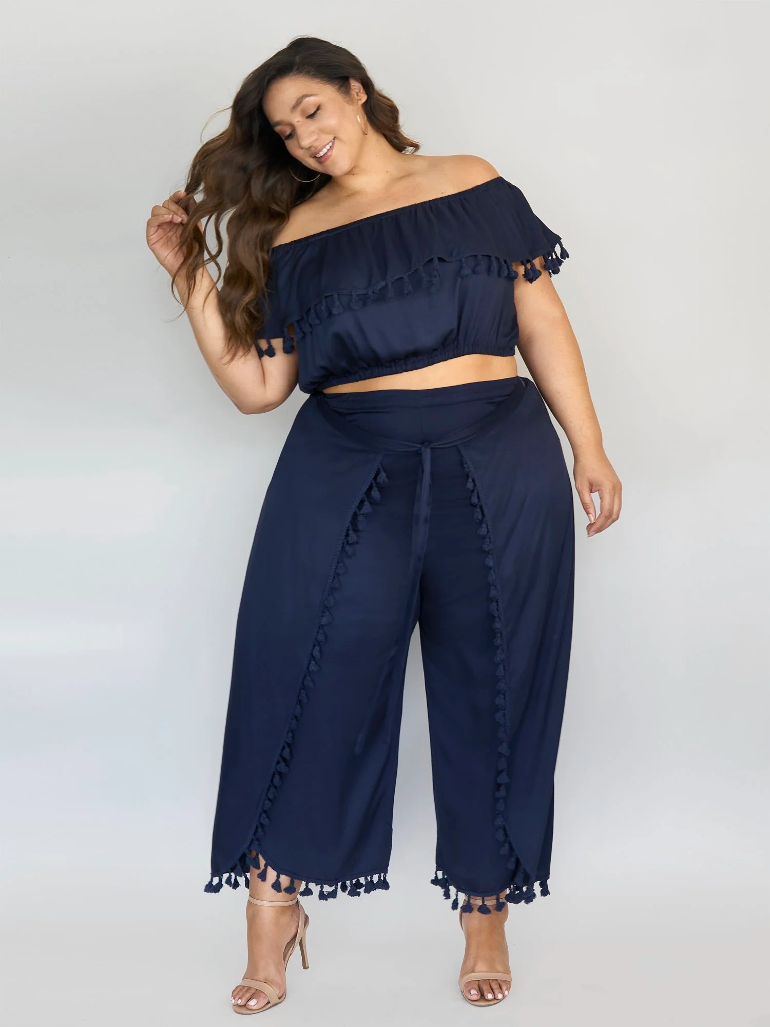 CarrieTulip Split Leg Pants - Image 4