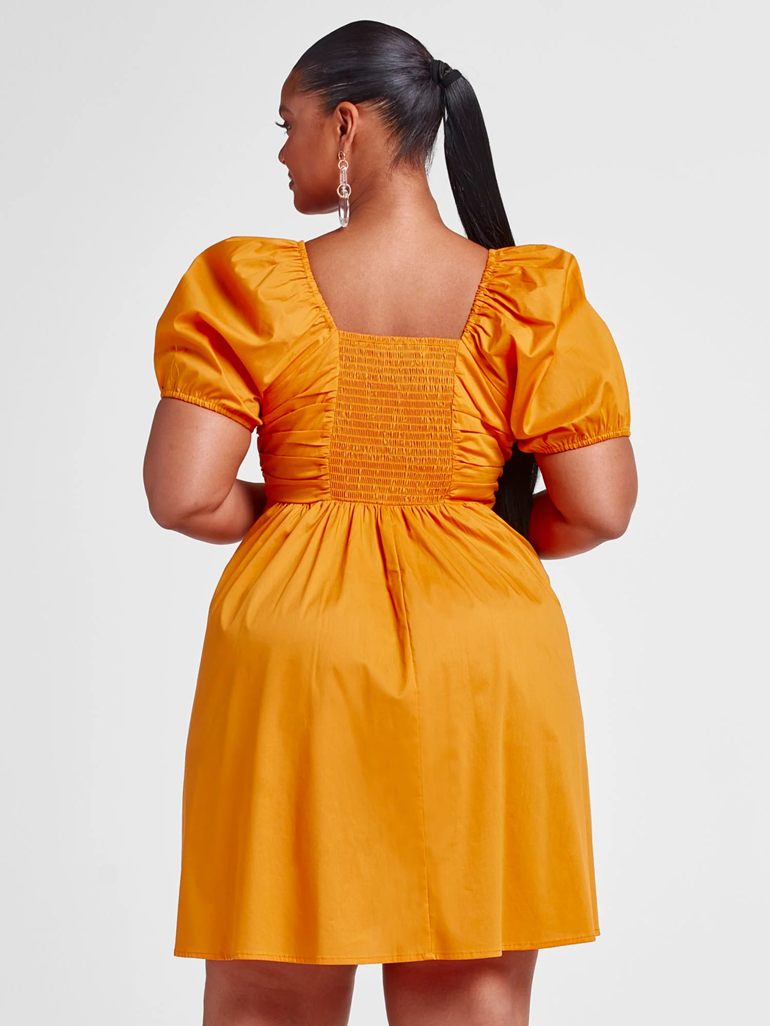 Charlotte Sweetheart Dress with Front Buckle Detail - Image 3
