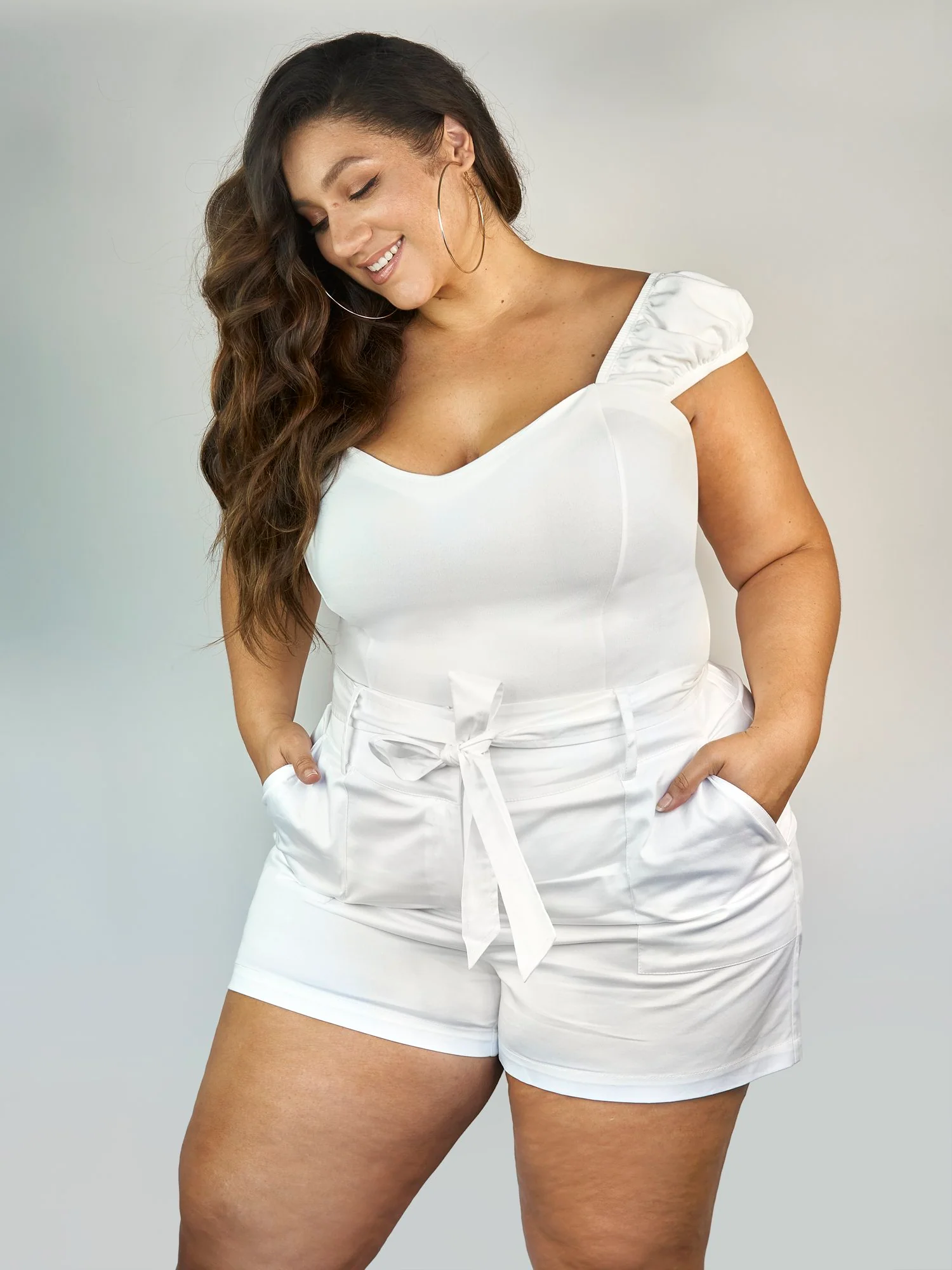 Charlotte Tie Waist Shorts - Image 6