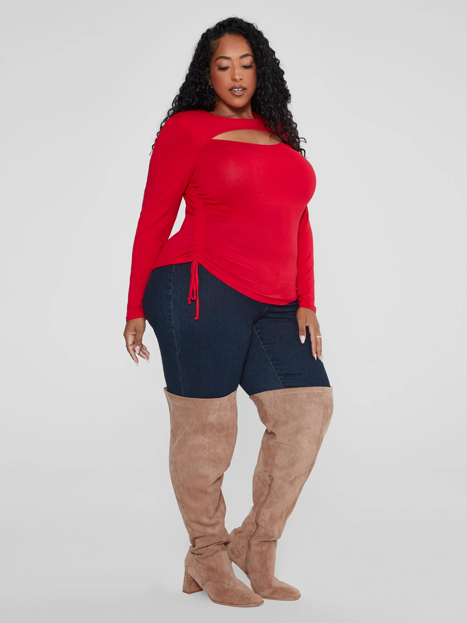 Cici Side Drawstring Top - Image 3
