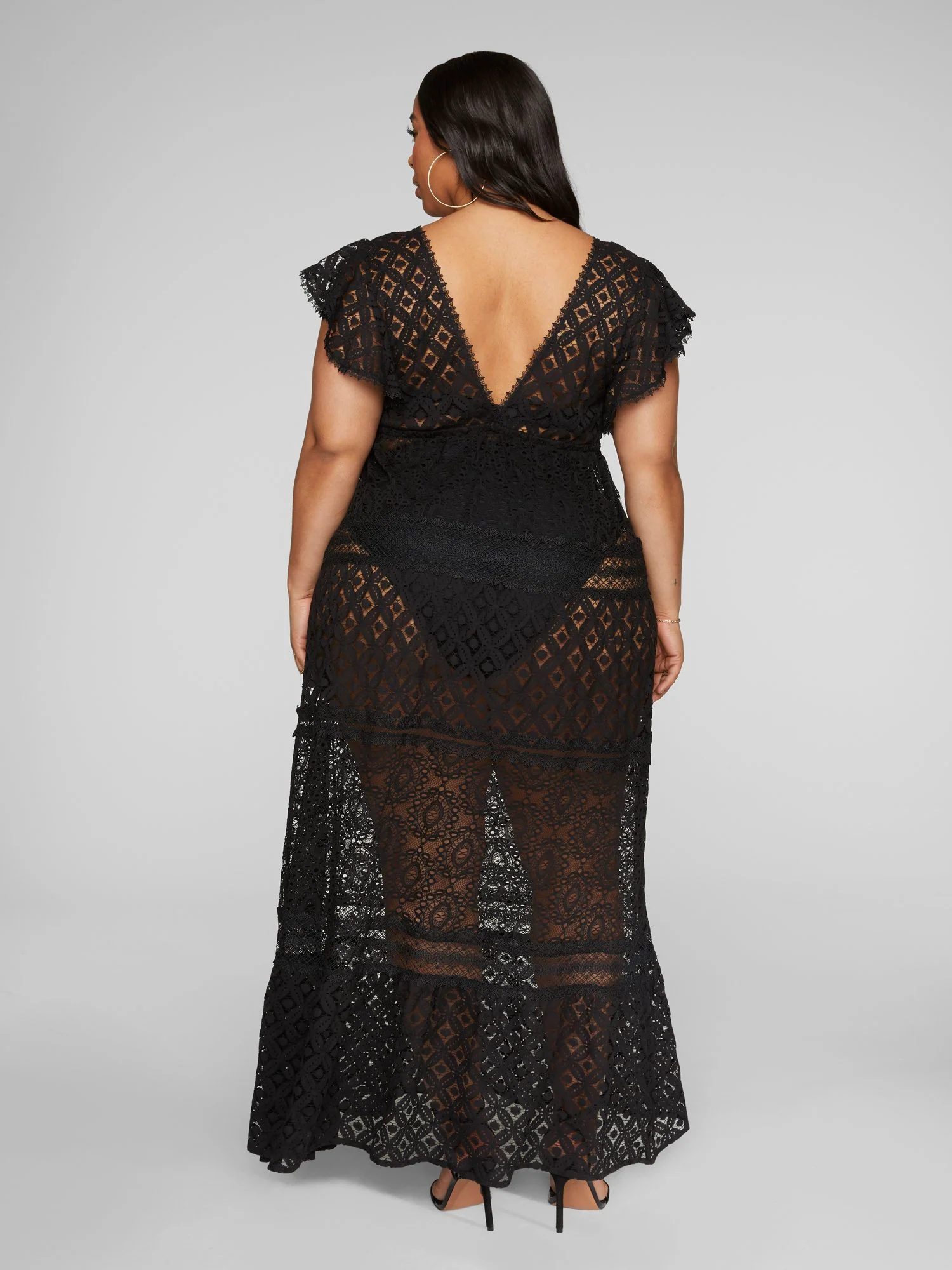 Claire Lace Maxi Dress - Image 4