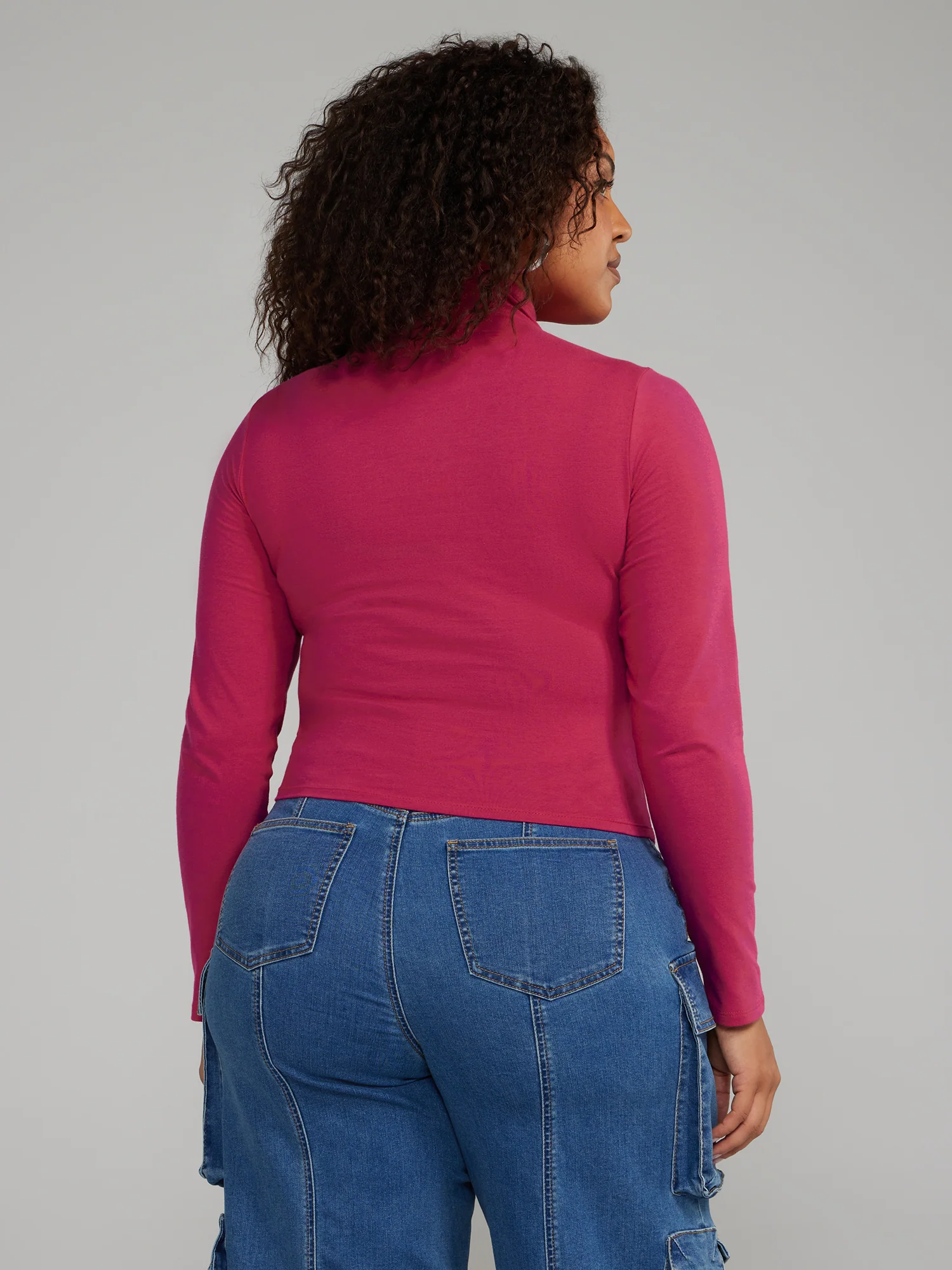 Classic Mockneck Knit Top - Image 7