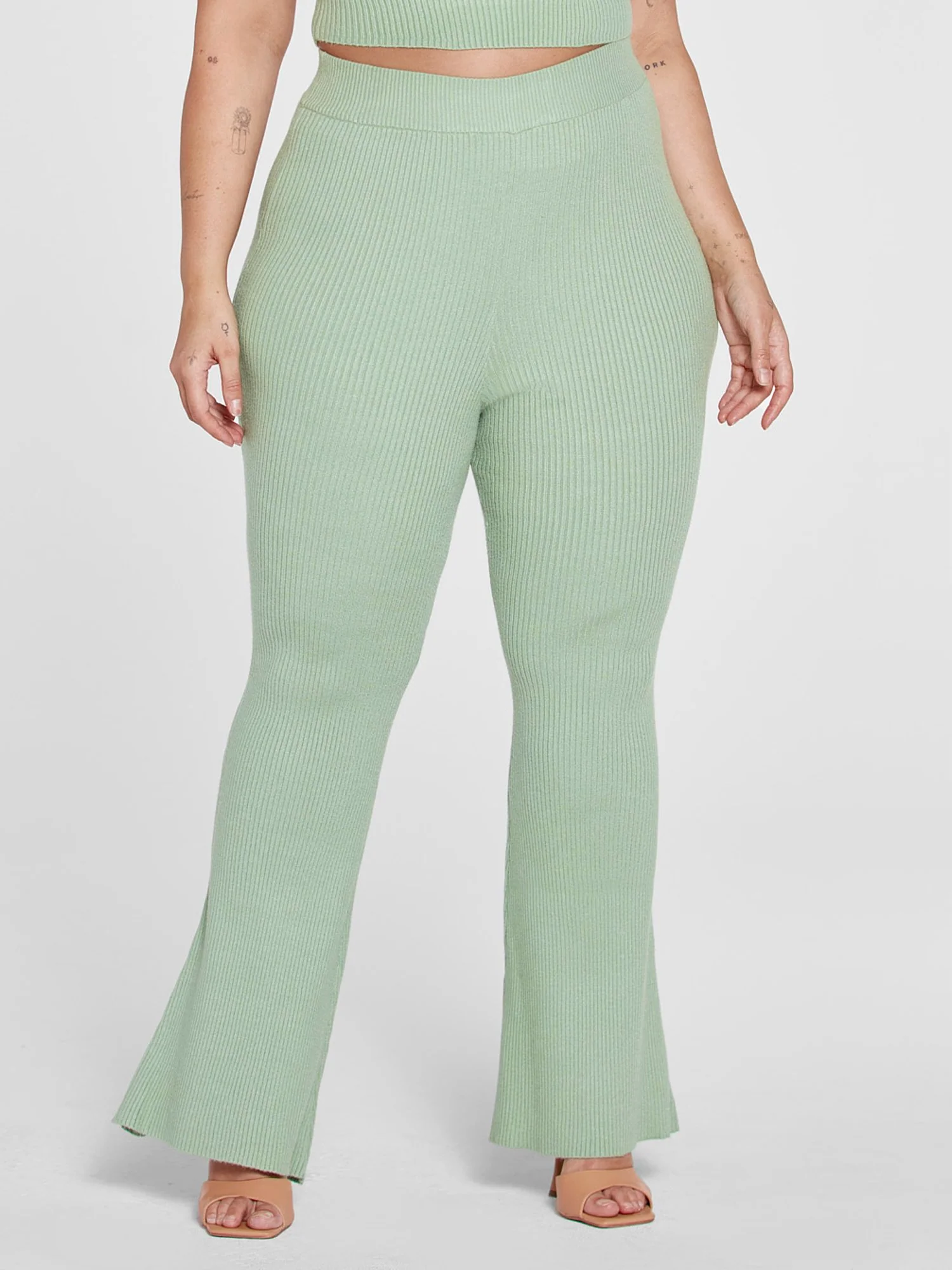 Cordelia Ribbed Knit Pants - Gabi Fresh x FTF