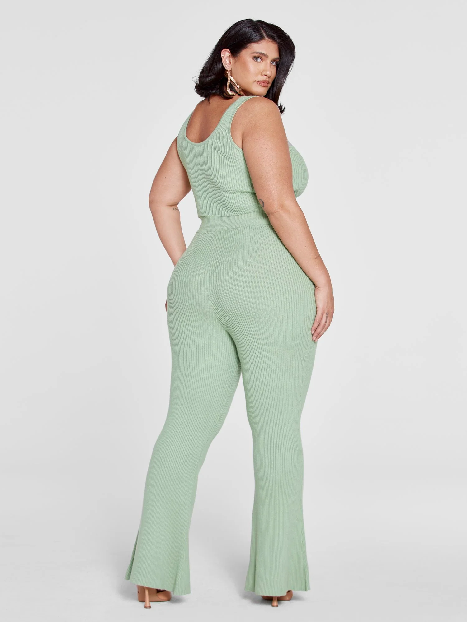 Cordelia Ribbed Knit Pants - Gabi Fresh x FTF - Image 4
