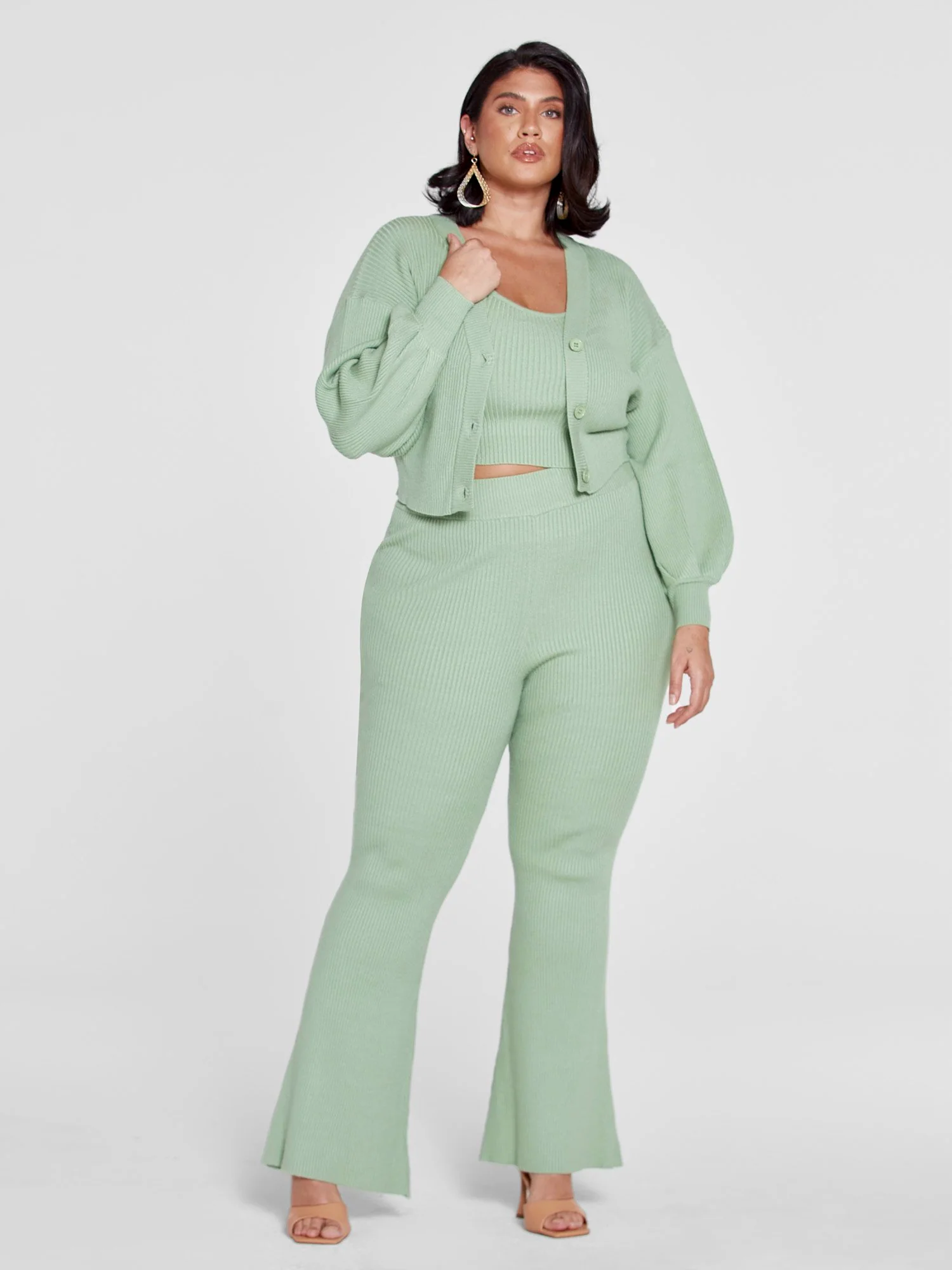 Cordelia Ribbed Knit Pants - Gabi Fresh x FTF - Image 5