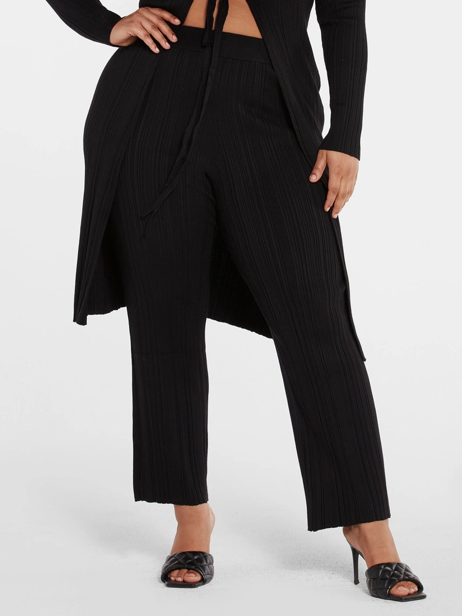 Dakota Ribbed Knit Pants - Image 3