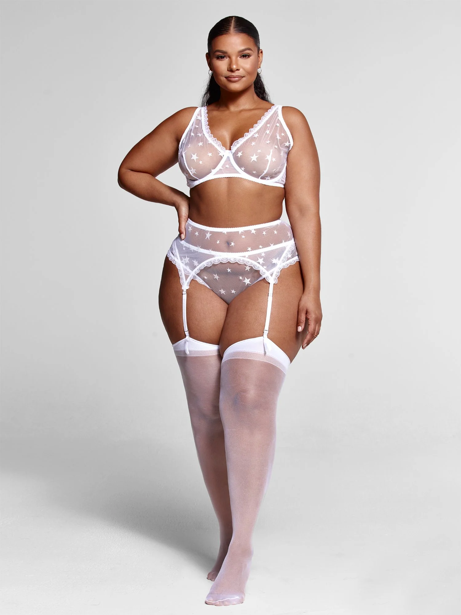 Danica Bra and Panty Set with Garter - Image 2