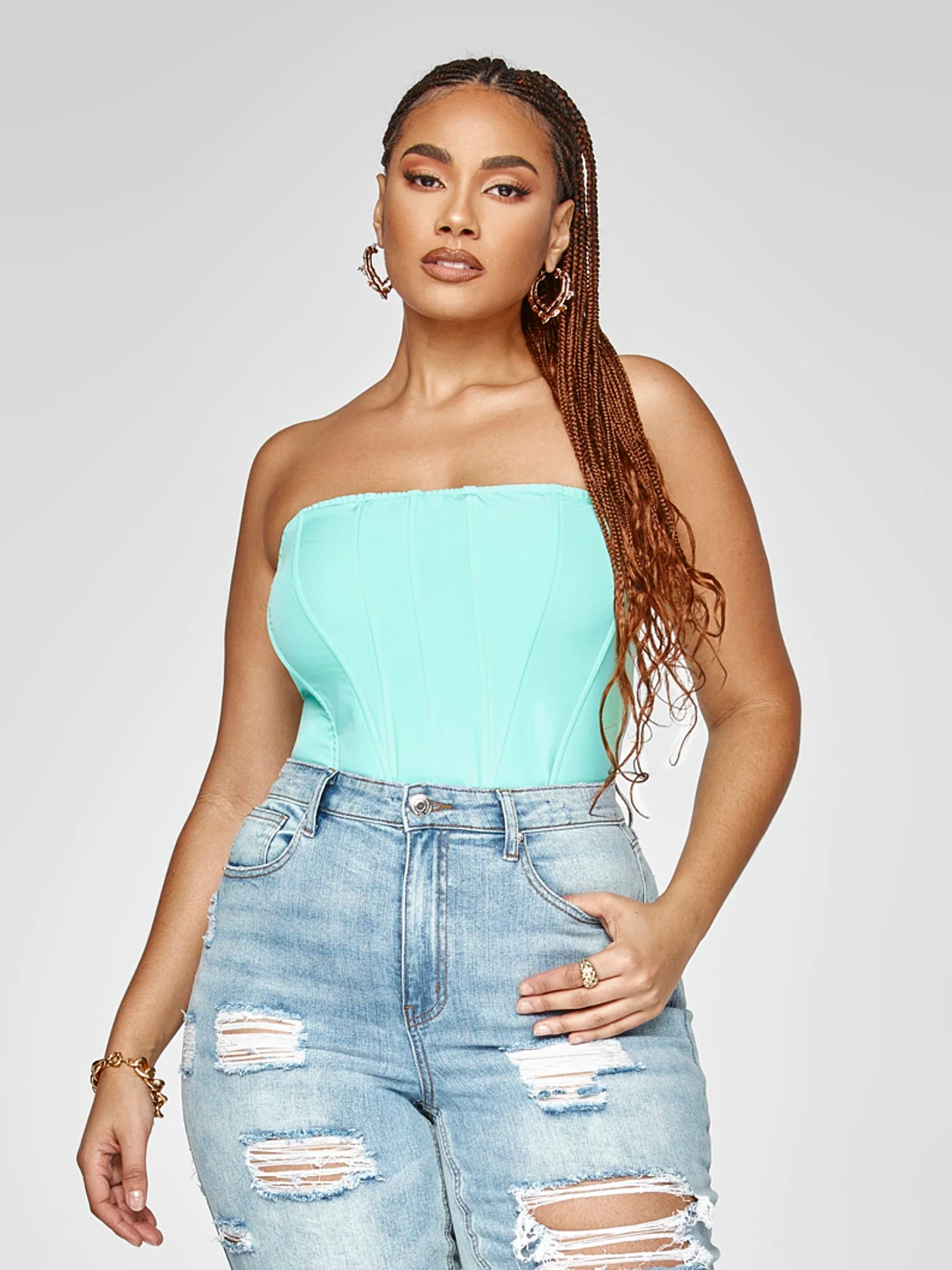 Daphne Corset Style Top - Image 2
