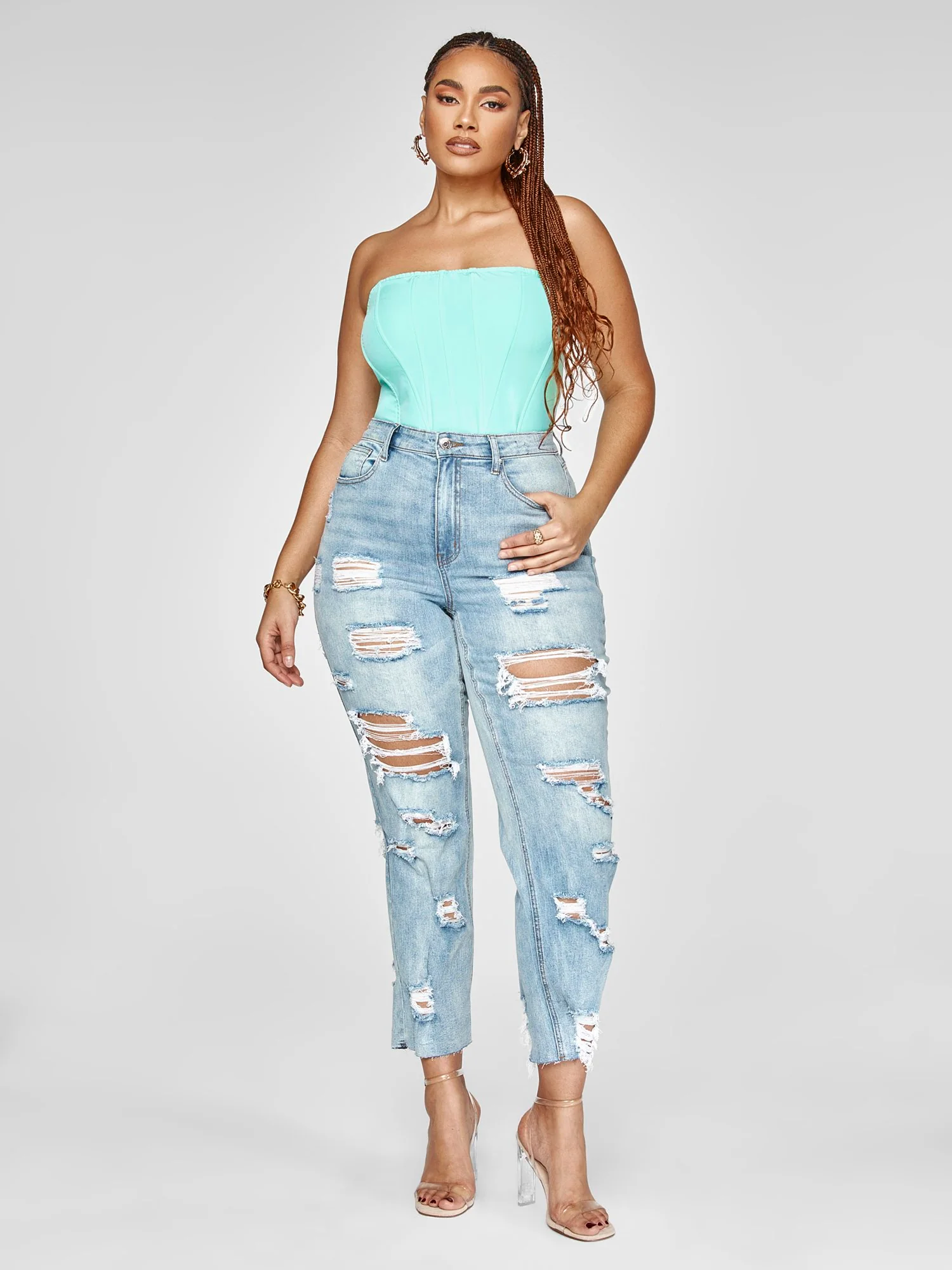 Daphne Corset Style Top - Image 4