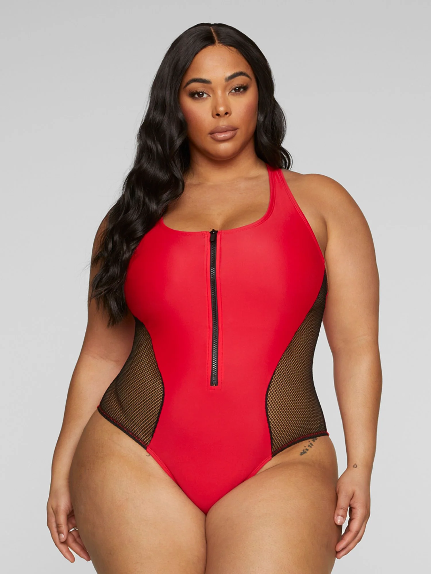 Dascha Zip-Up One-Piece Swimsuit - Image 6