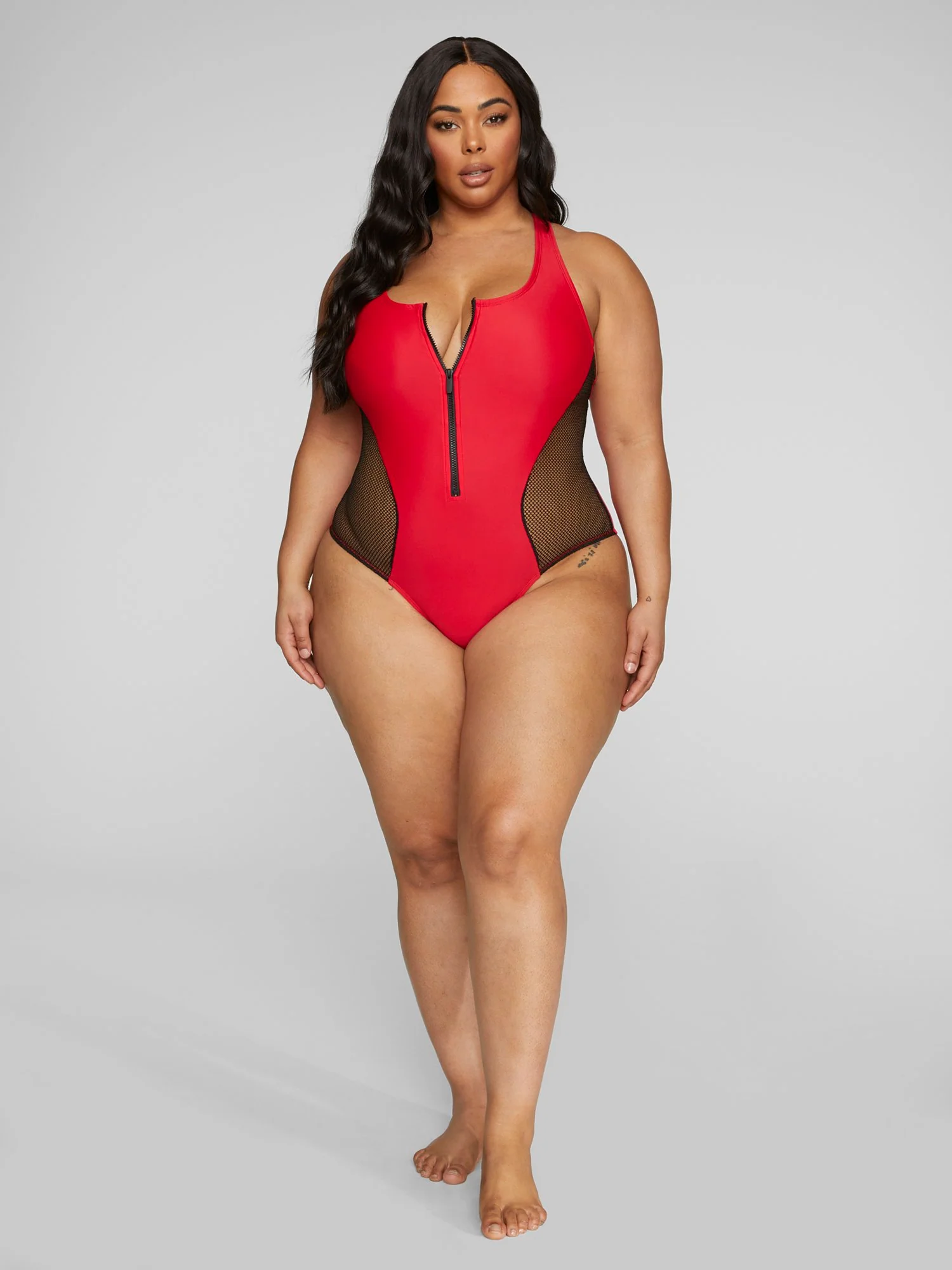 Dascha Zip-Up One-Piece Swimsuit - Image 8