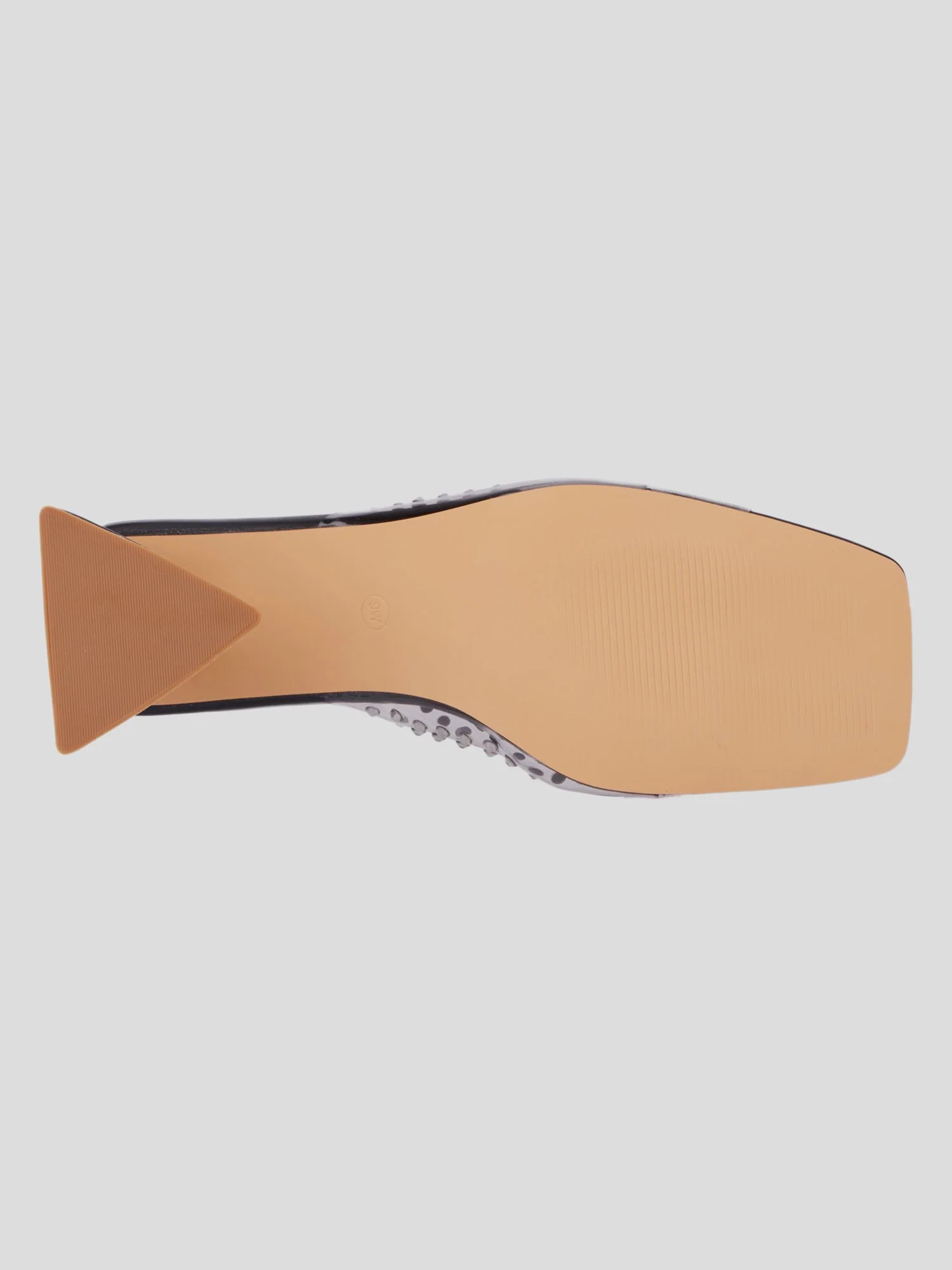 Dayna Wide Width Clear Embellished Heels - Image 3