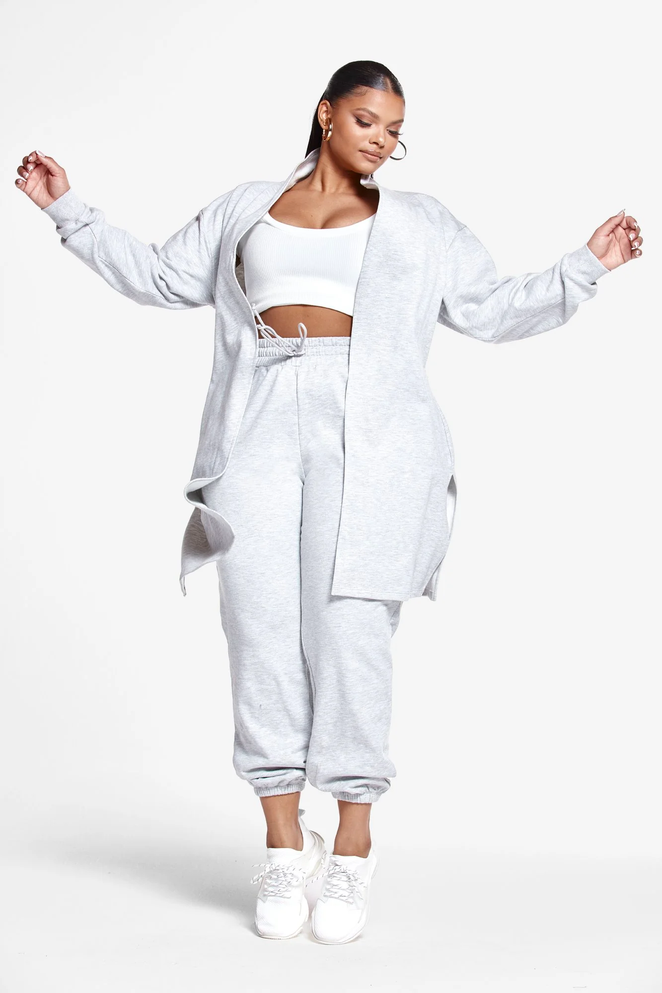 Delia French Terry Jogger Pants - Image 4