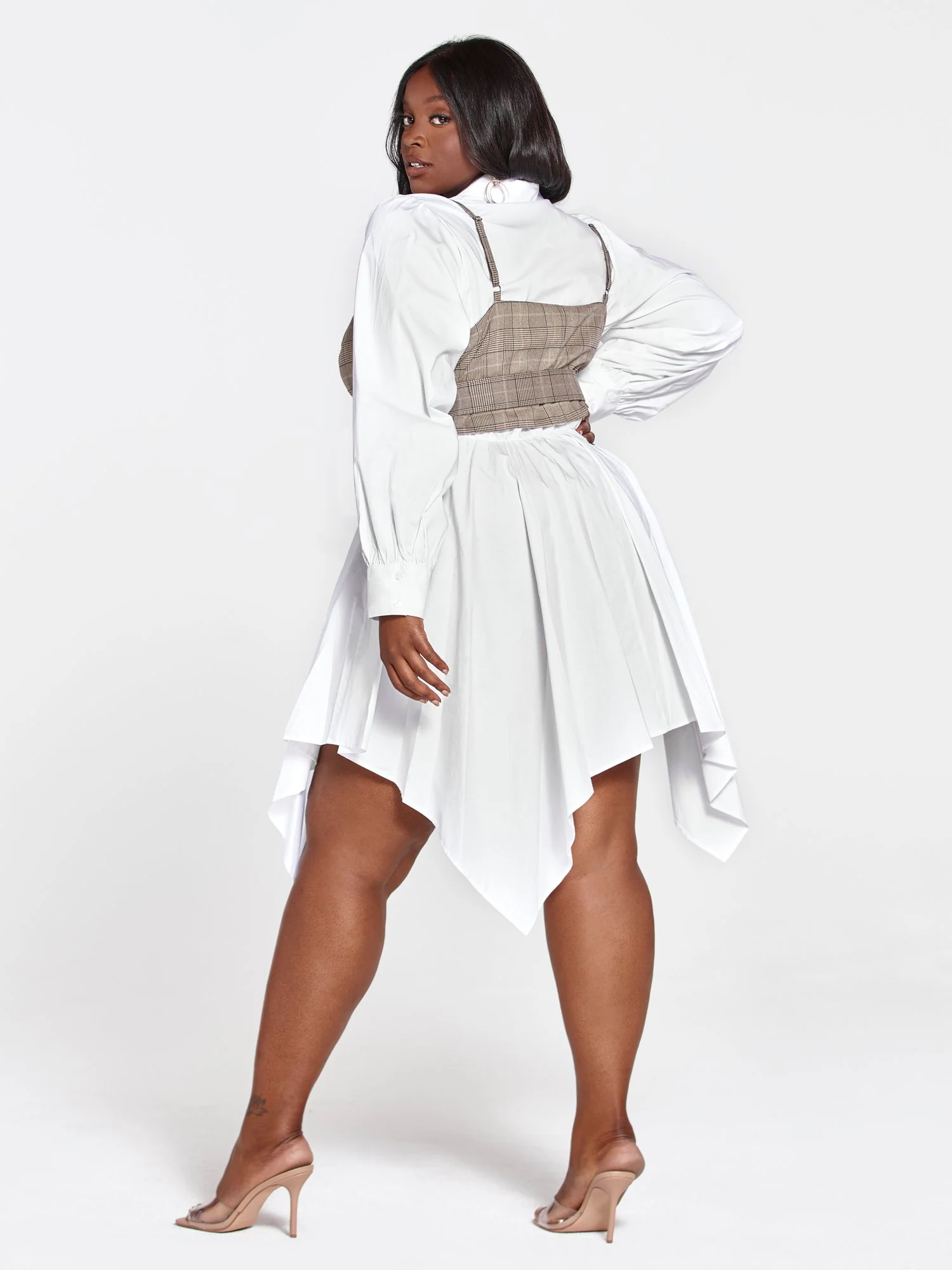 Desiree Twofer Belted Shirt Dress - Image 5