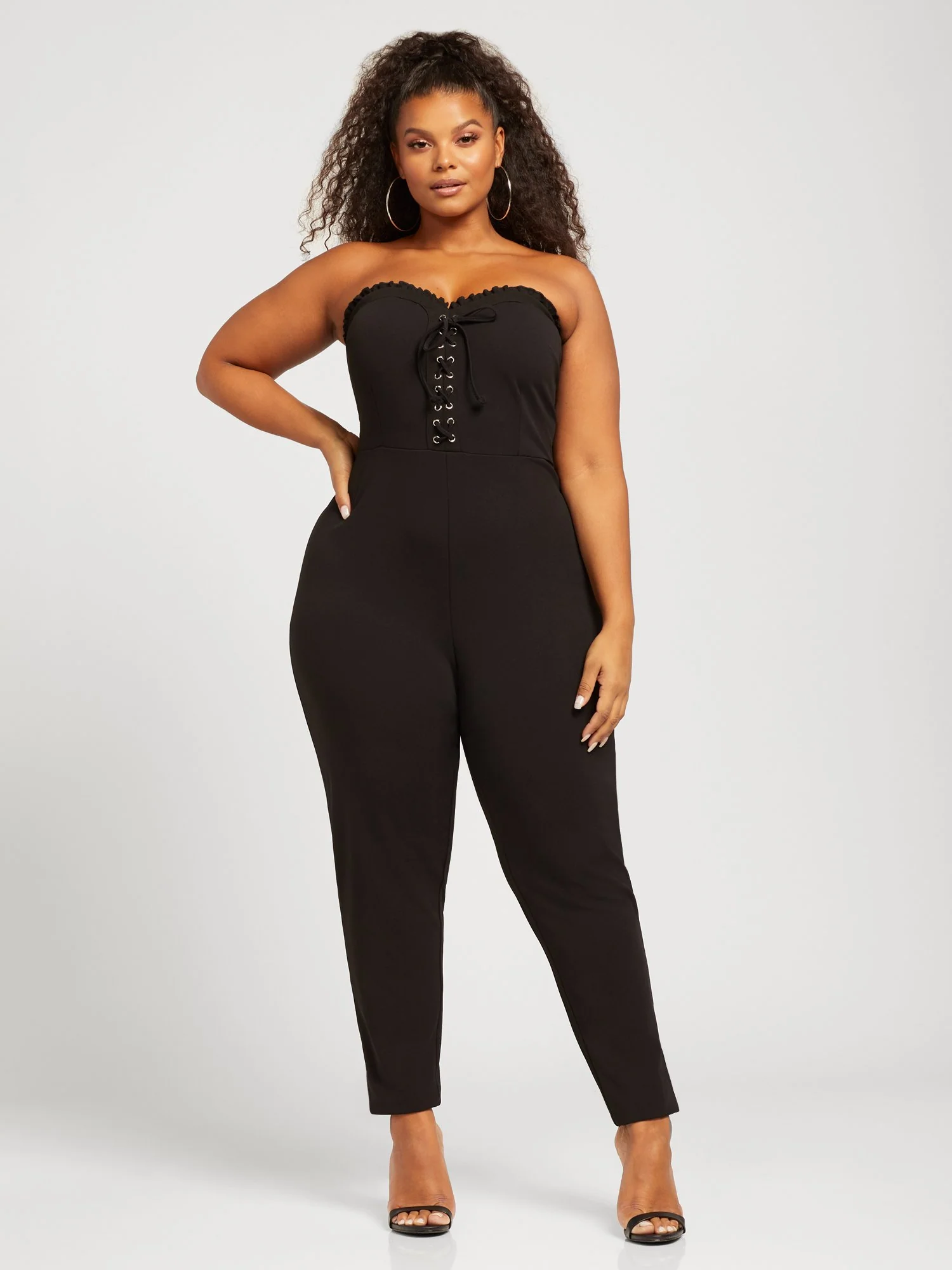 Destiny Strapless Jumpsuit - Image 2