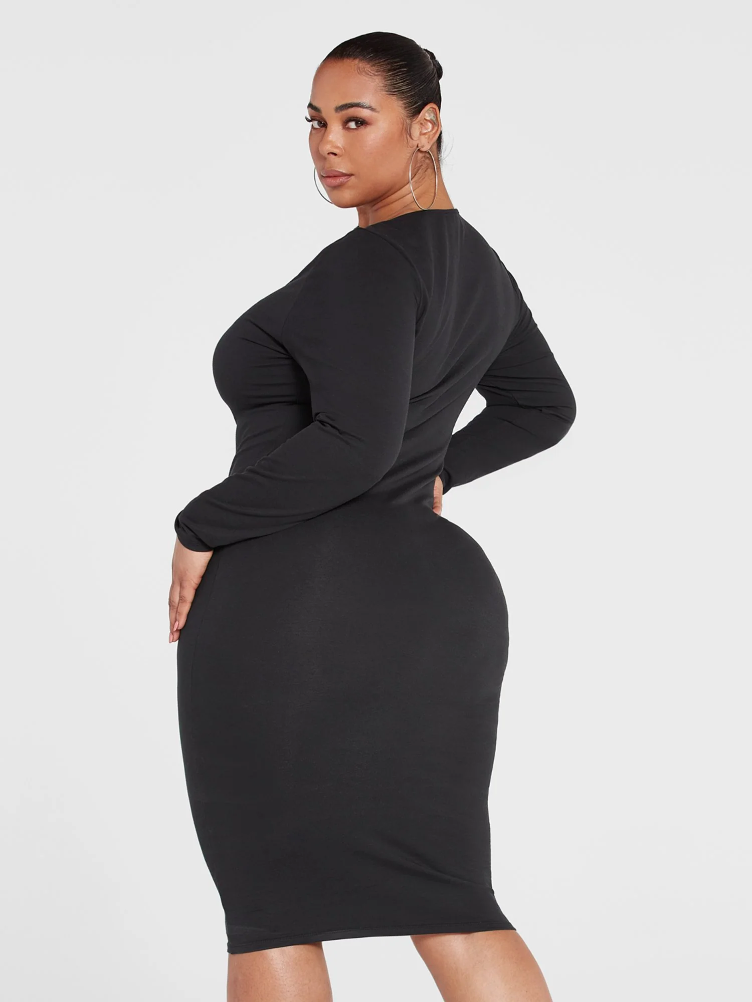 Devyn Knit Midi Dress - Image 3