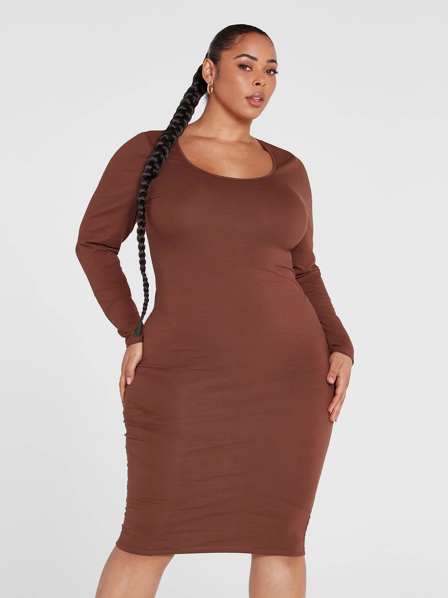 Devyn Knit Midi Dress - Image 9
