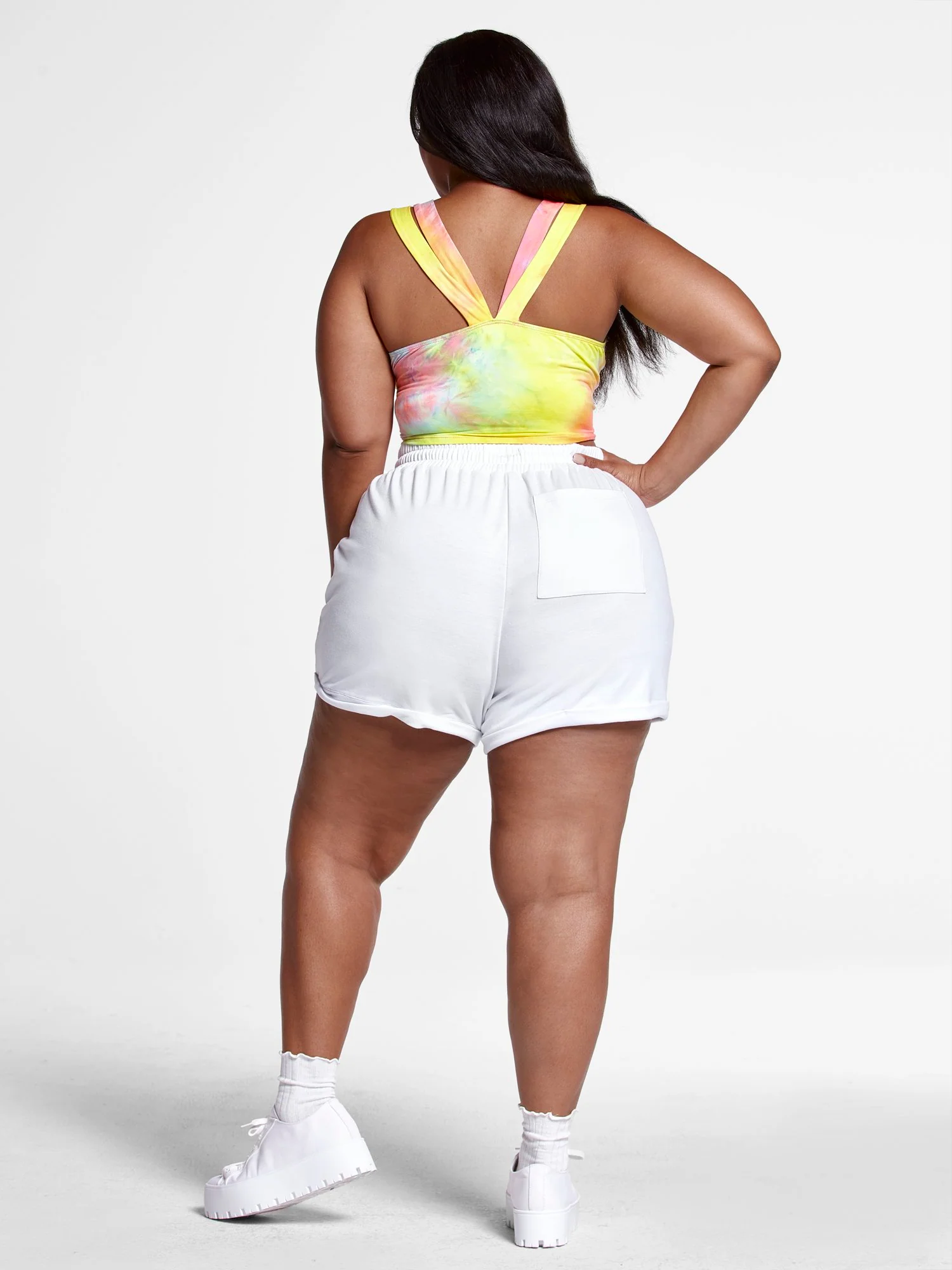 Diedre Tie Dye Crop Tank - Image 5