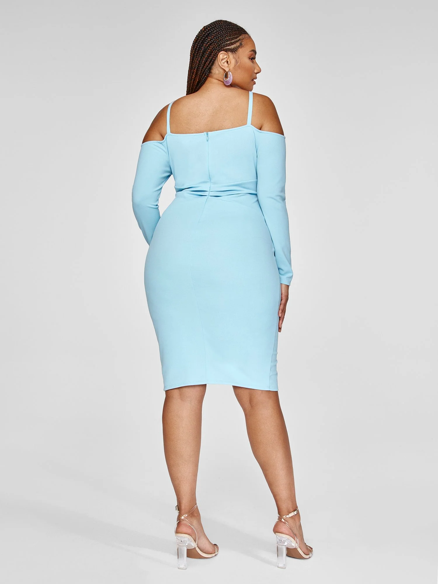Drea Cutout Ribbed Knit Dress - Image 3