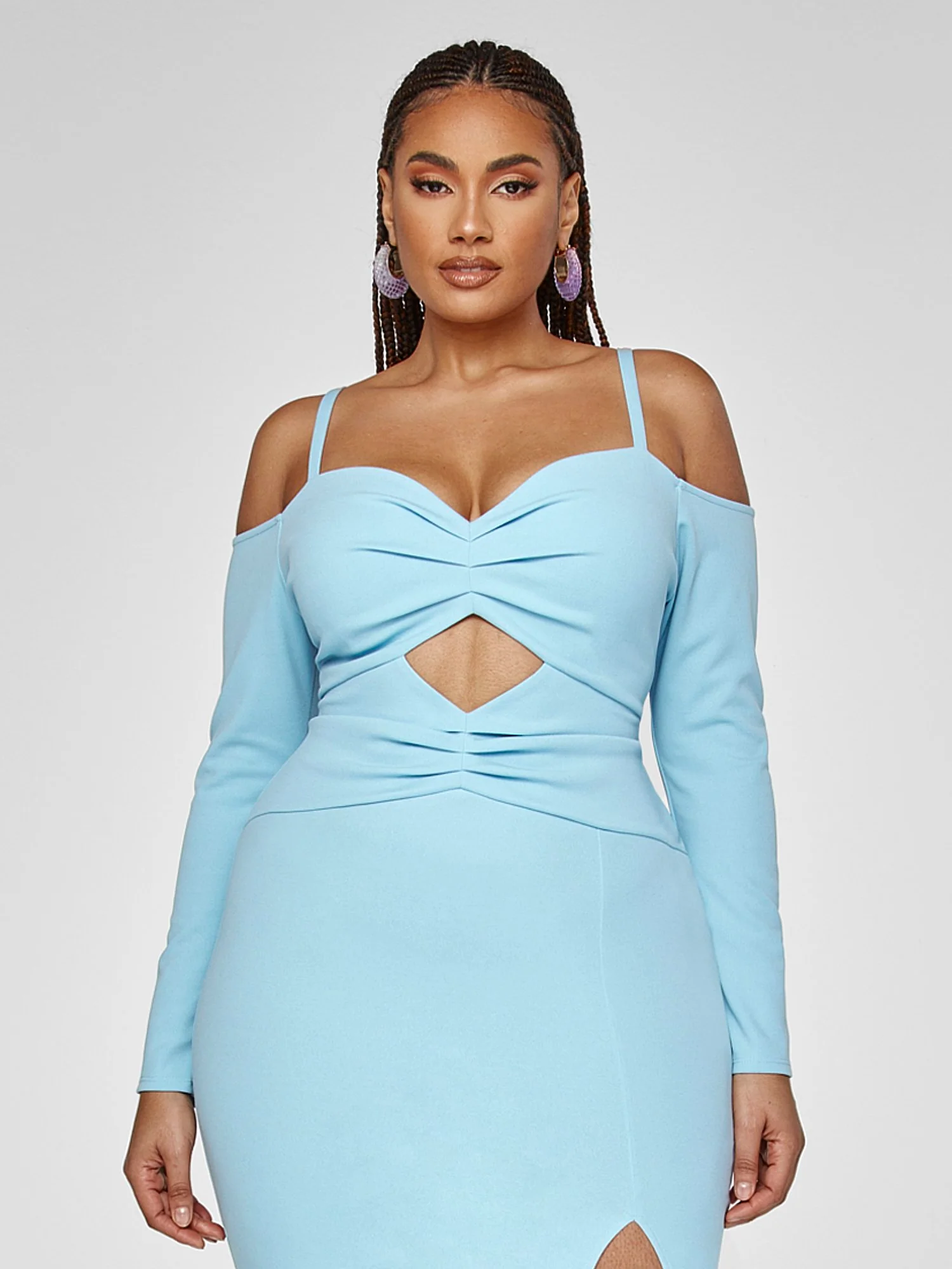 Drea Cutout Ribbed Knit Dress - Image 4