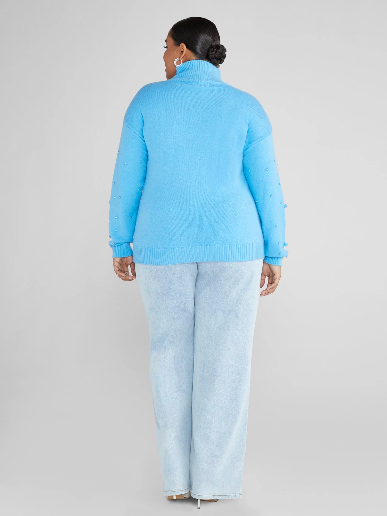 Elayne Embellished Turtleneck Sweater - Image 4