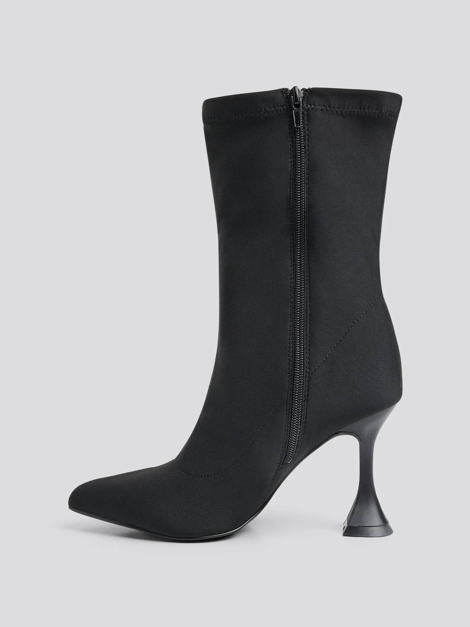 Electra Stretch Mid-Calf Boots - Image 5