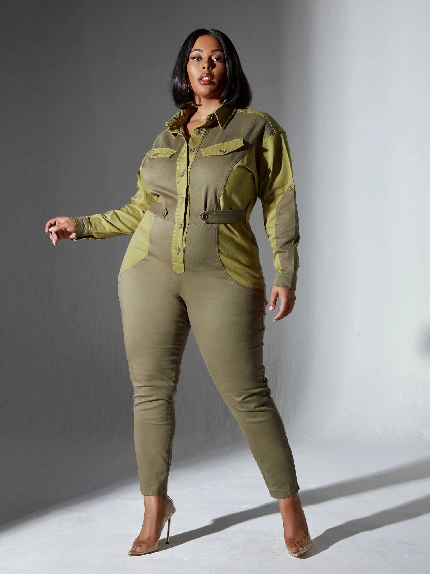 Elle Colorblock Jumpsuit - Image 2