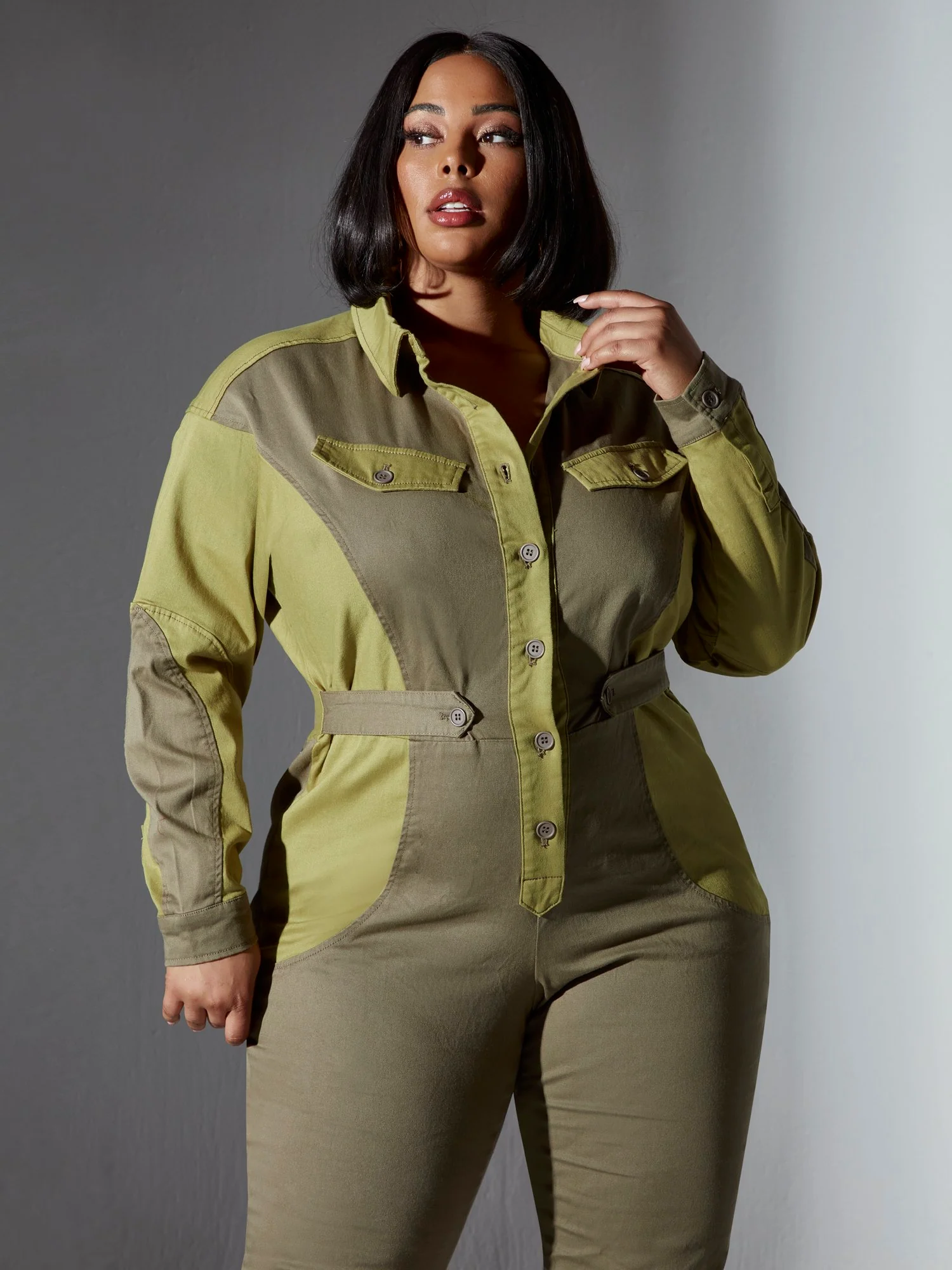 Elle Colorblock Jumpsuit - Image 4
