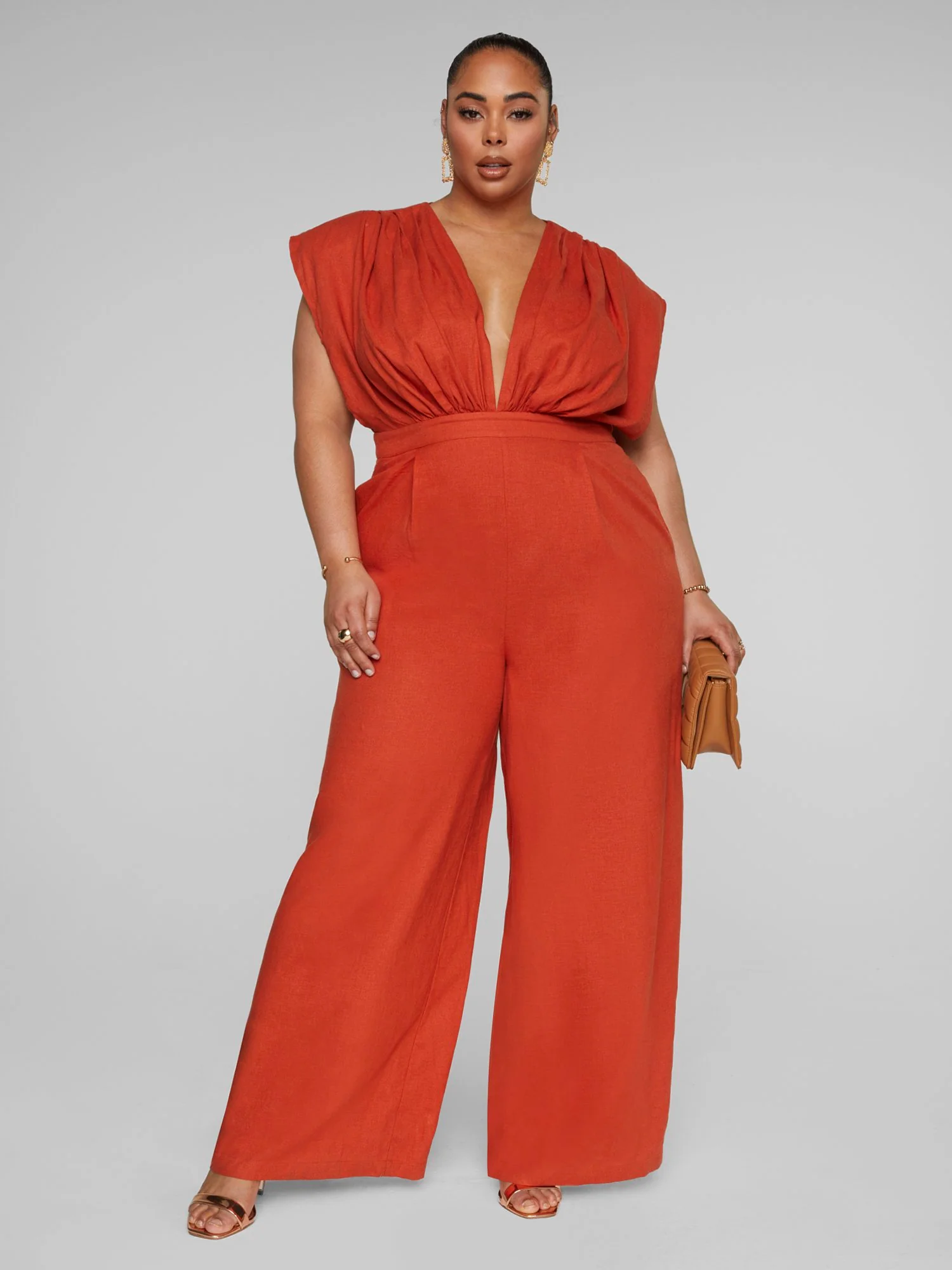 Elle Linen Jumpsuit - Gabi Fresh x FTF - Image 3