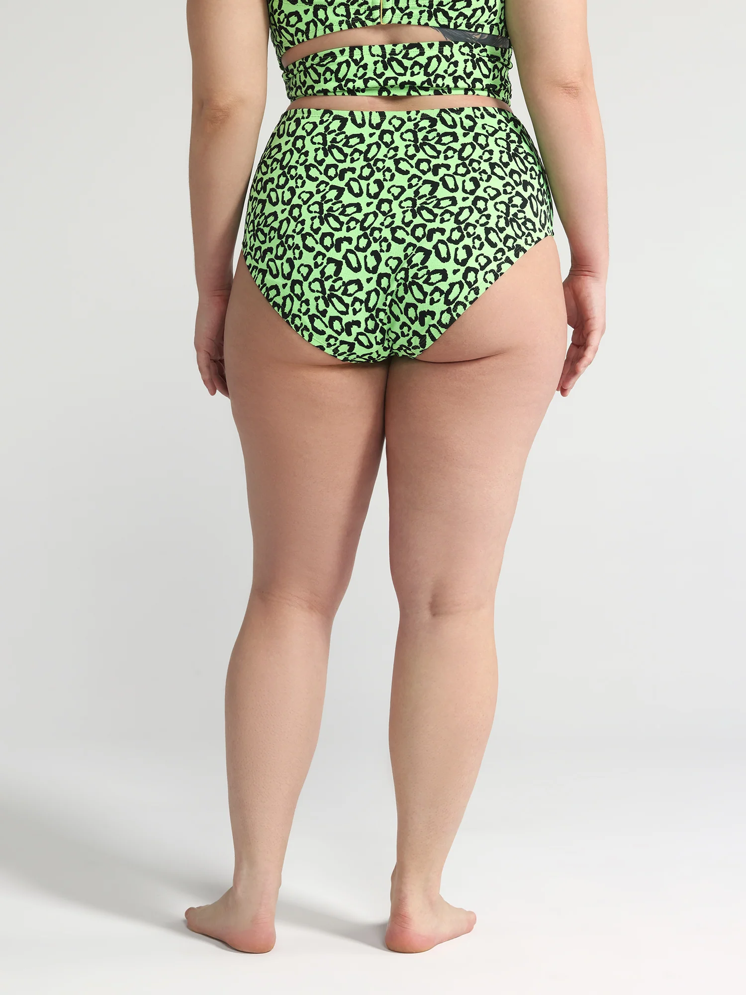 Esther Leopard Print Bikini Bottom - Image 12