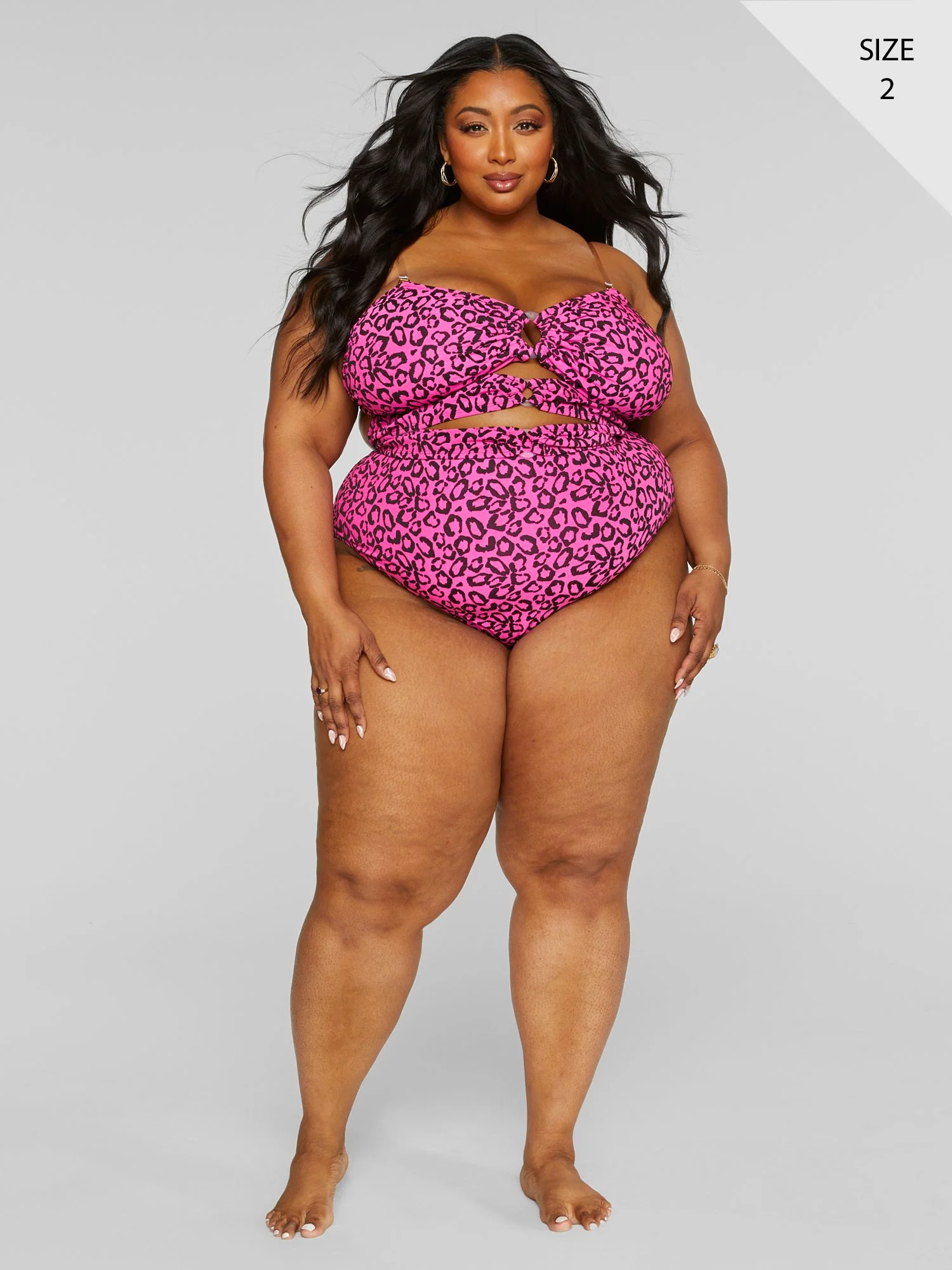 Esther Leopard Print Bikini Bottom - Image 5