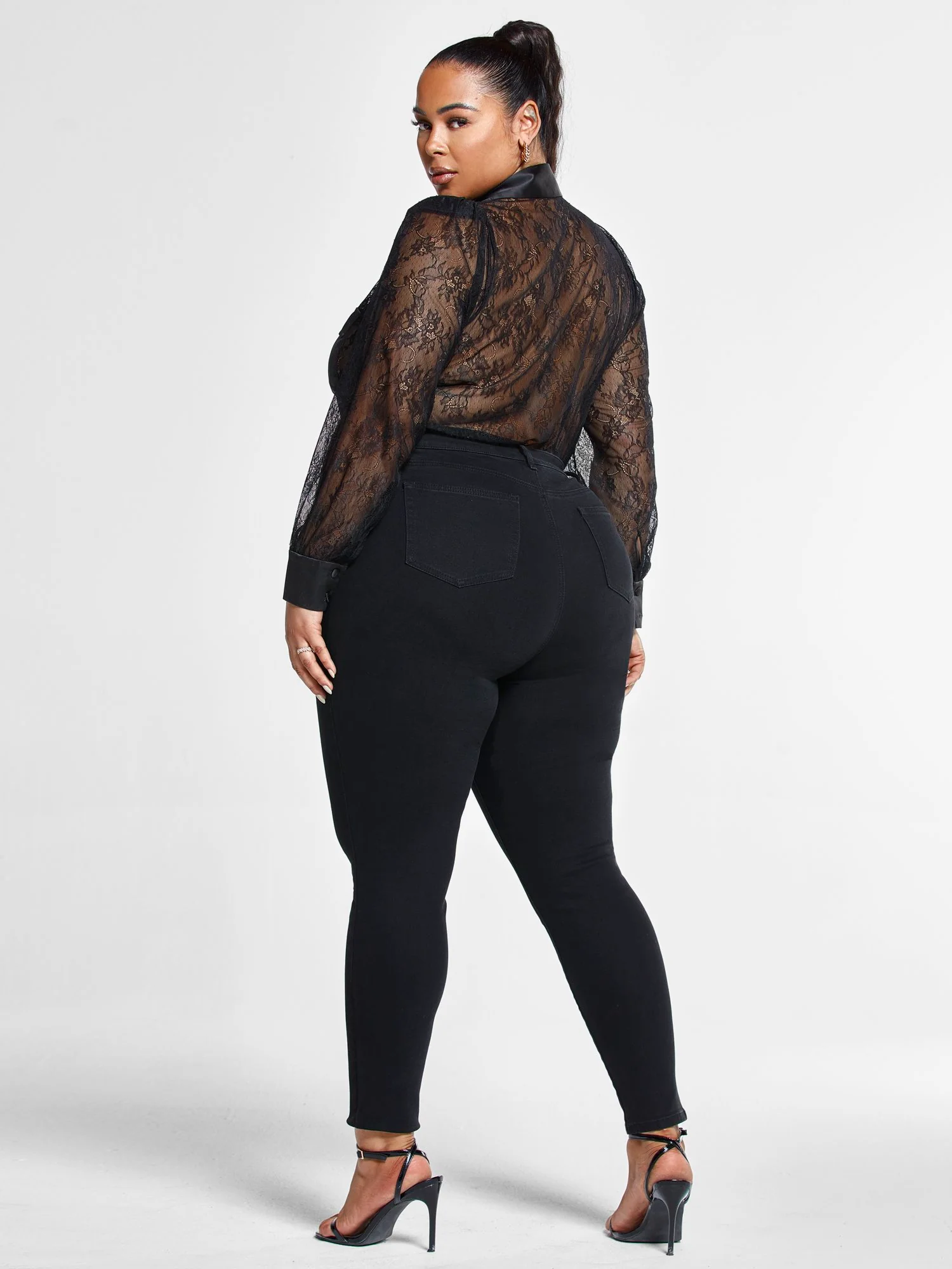 Eva Lace Button Down Shirt - Image 5