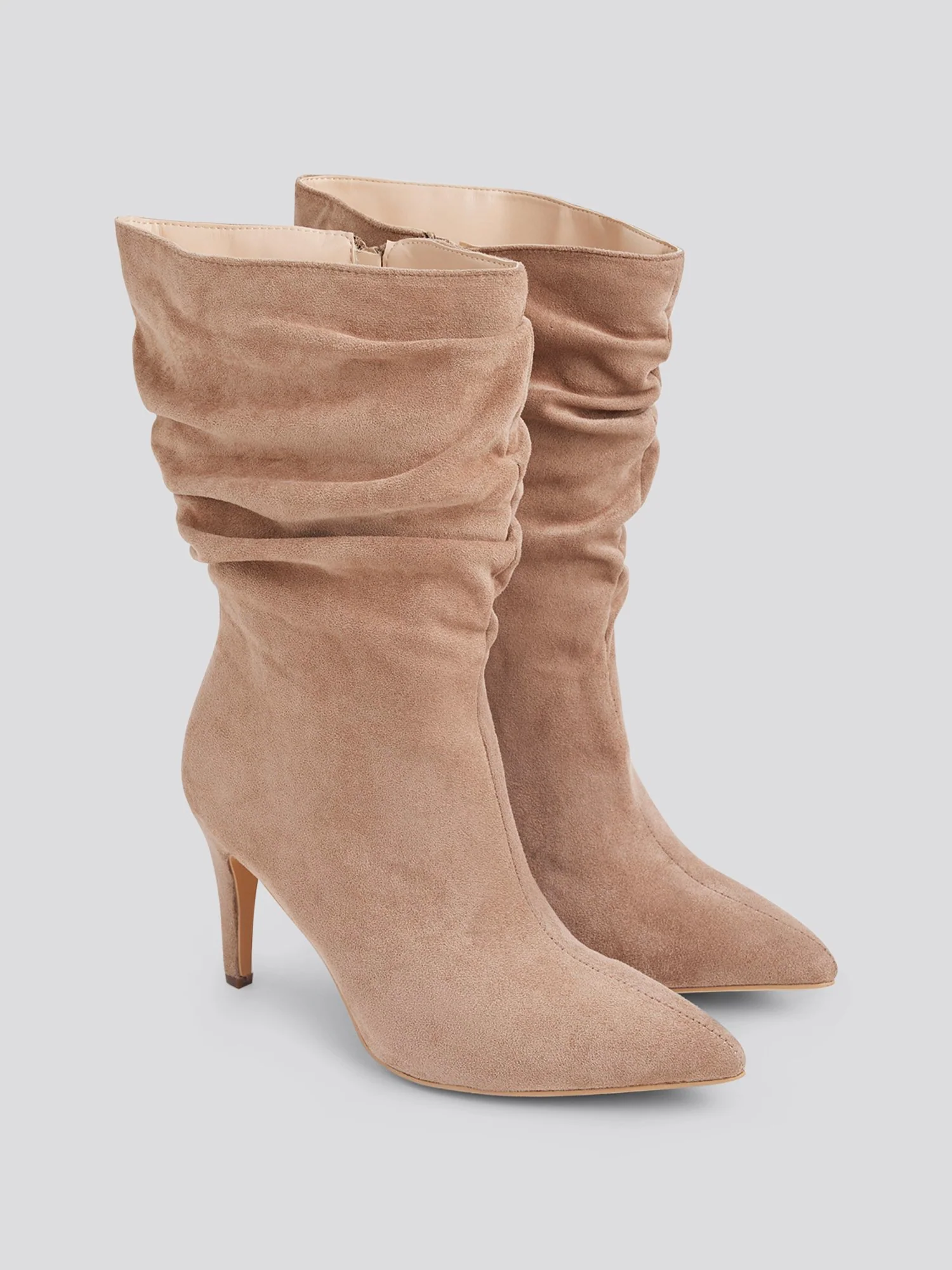 Fawn Wide Width Mid-Calf Slouch Boots - Image 10
