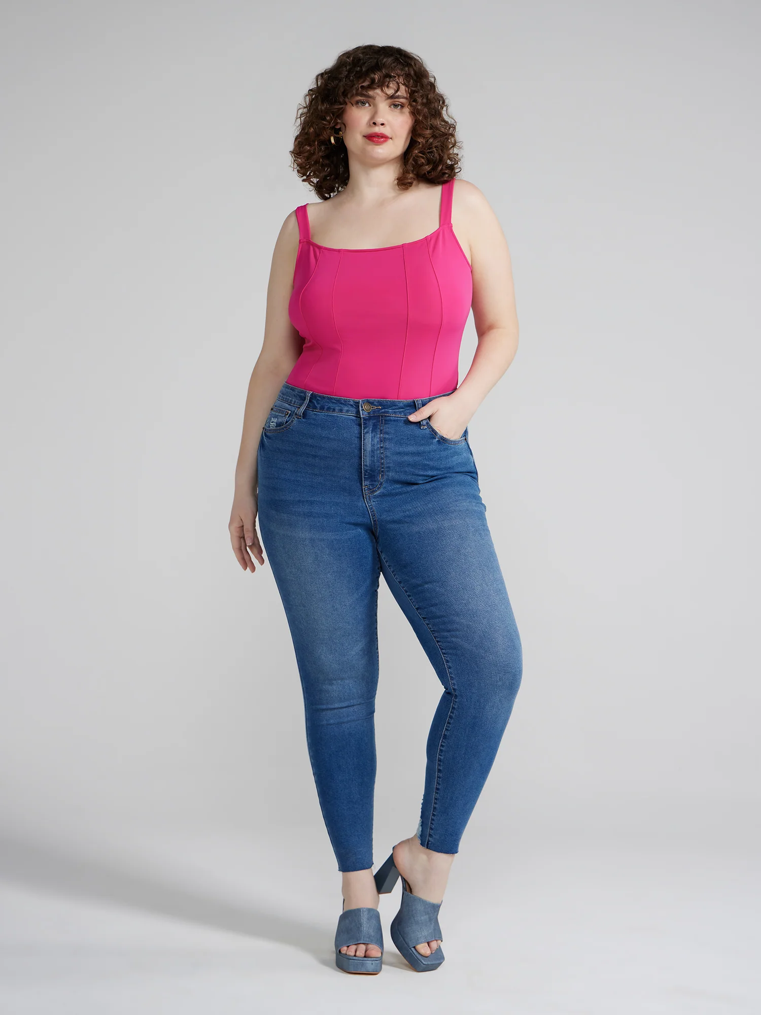 FTF Essentials - Corset Style Knit Bodysuit - Image 8