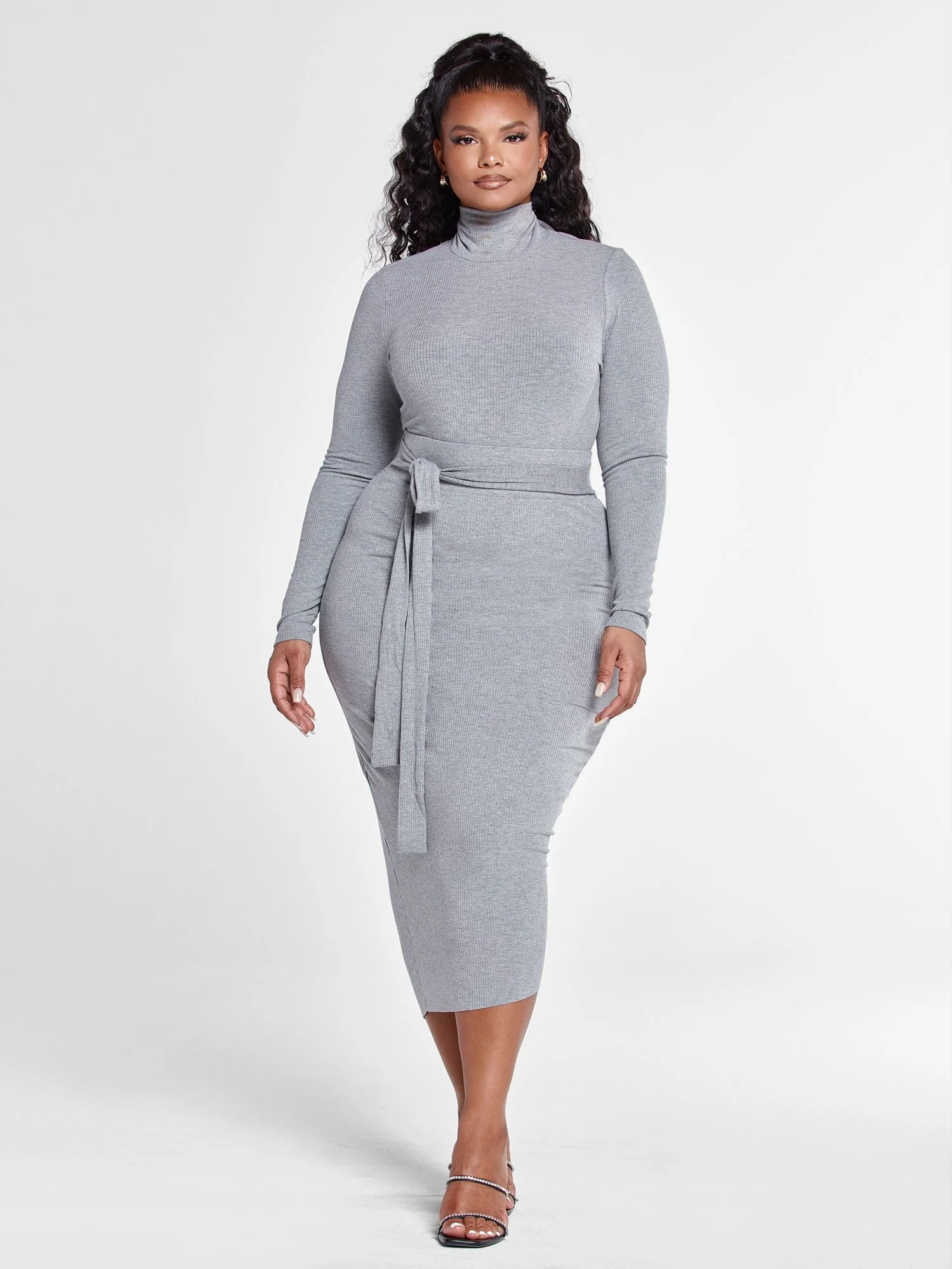 FTF Essentials - Rib Knit Tie Knot Skirt - Image 12