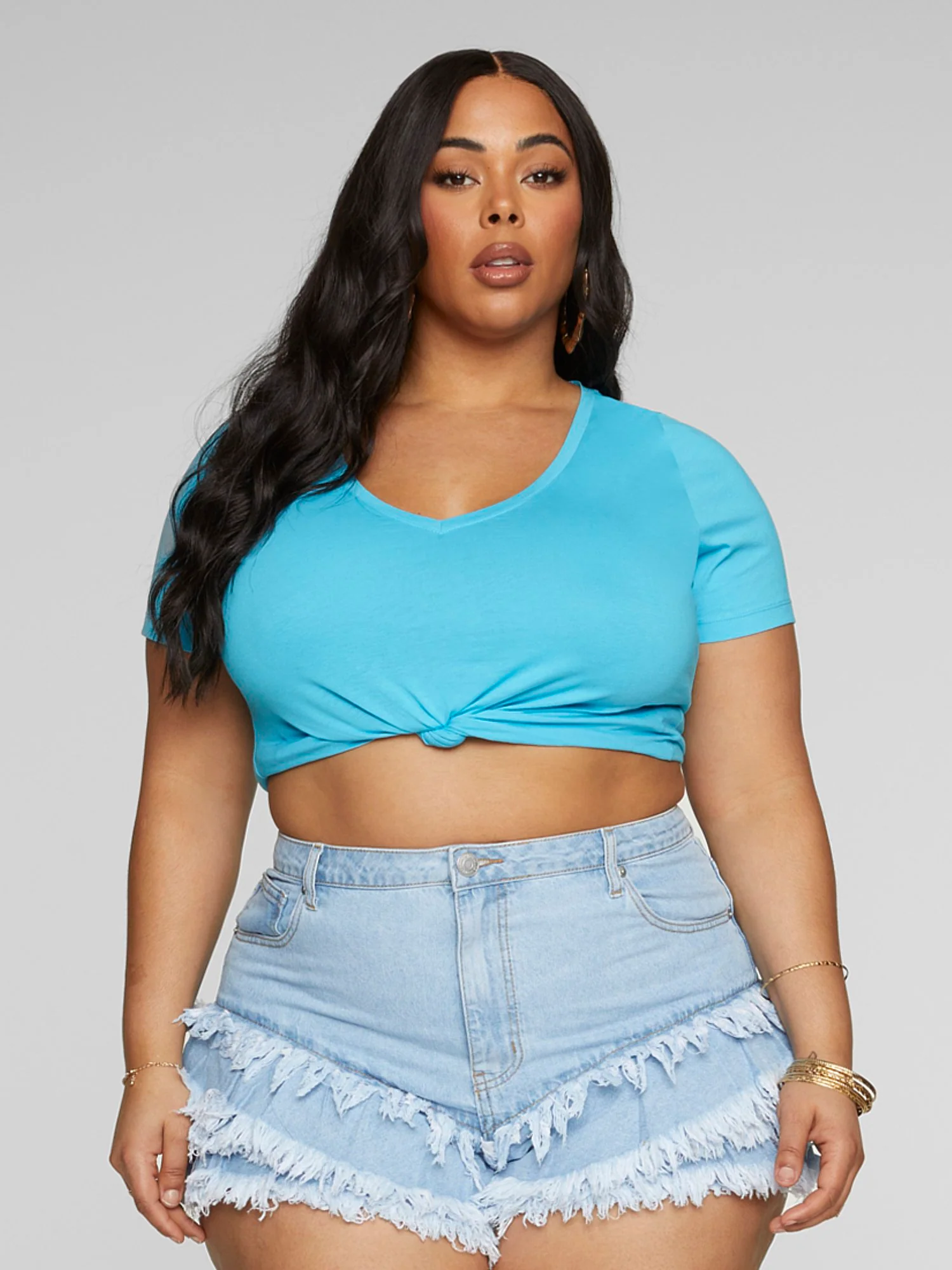 FTF Essentials - Short Sleeve V-Neck Tee - Image 22