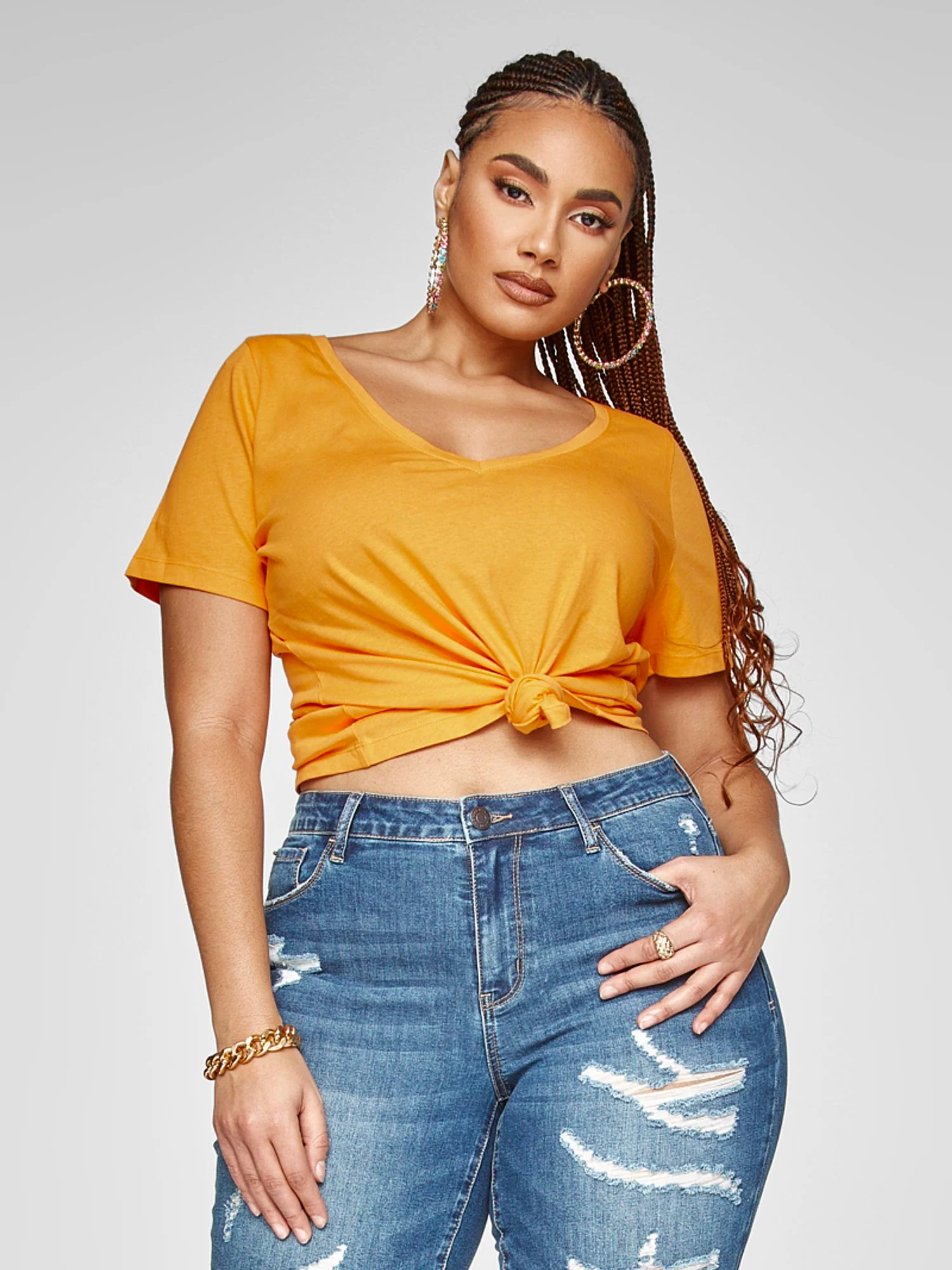 FTF Essentials - Short Sleeve V-Neck Tee - Image 28