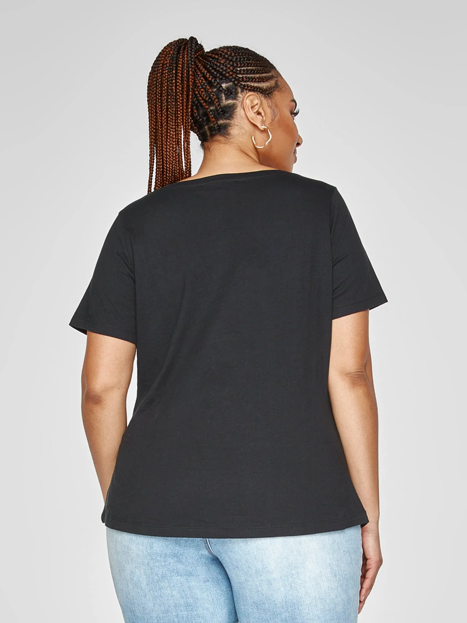 FTF Essentials - Short Sleeve V-Neck Tee - Image 3